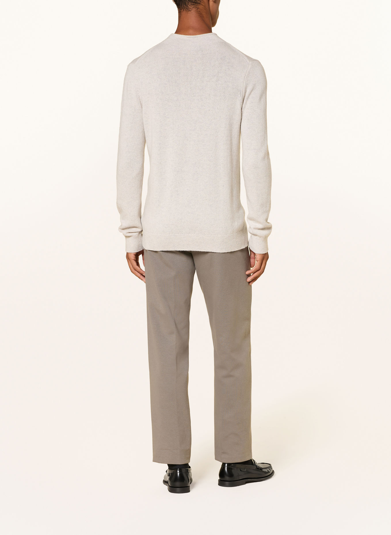 CINQUE Sweter CIGONO: JASNOCZARY