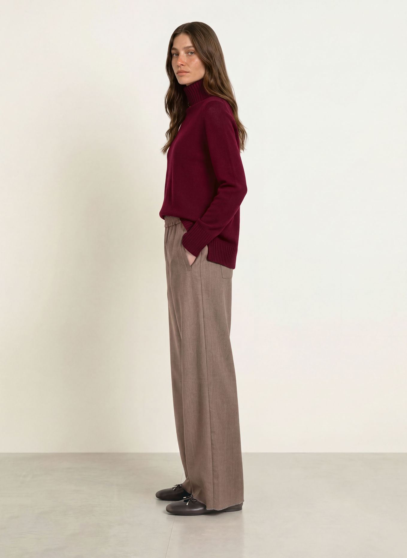 CAMBIO Marlene-broek AVELINE: BRUIN