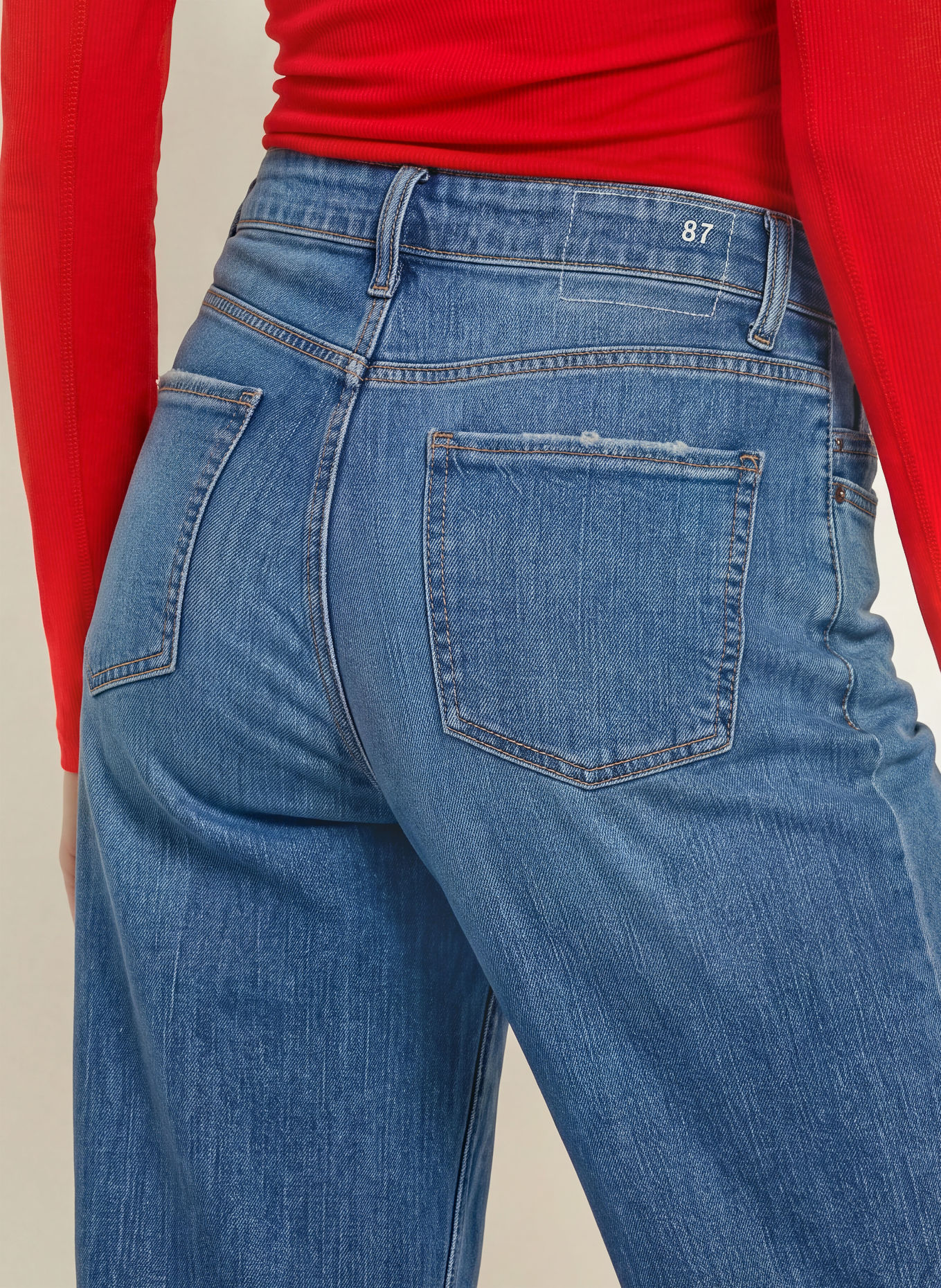 CAMBIO Flared jeans PALAZZO: 5257 slub mid used
