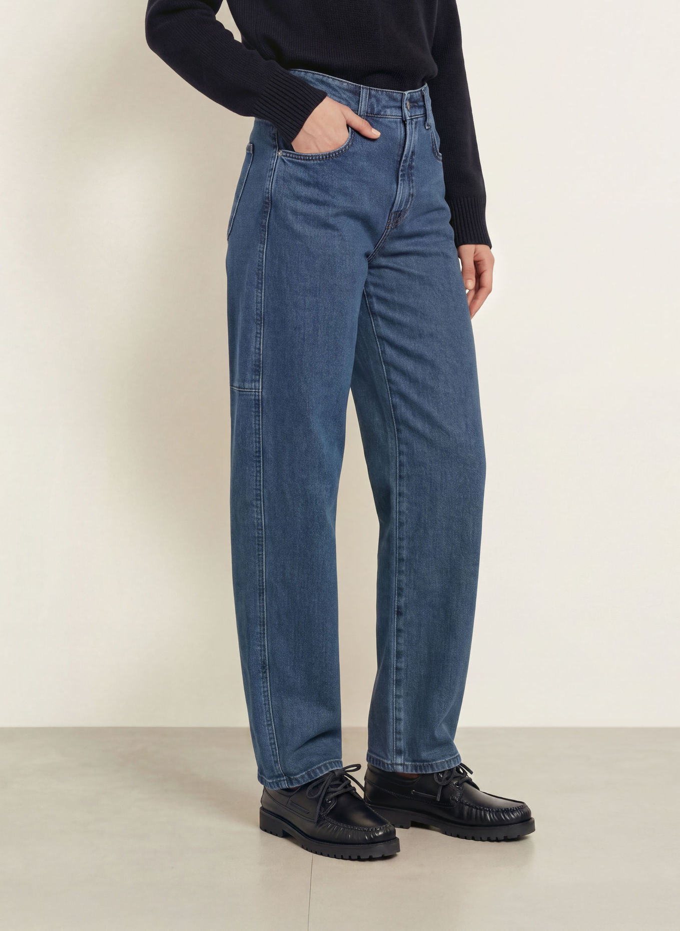 CAMBIO Barrel jeans BAGGY: 5470 clean blue overdye