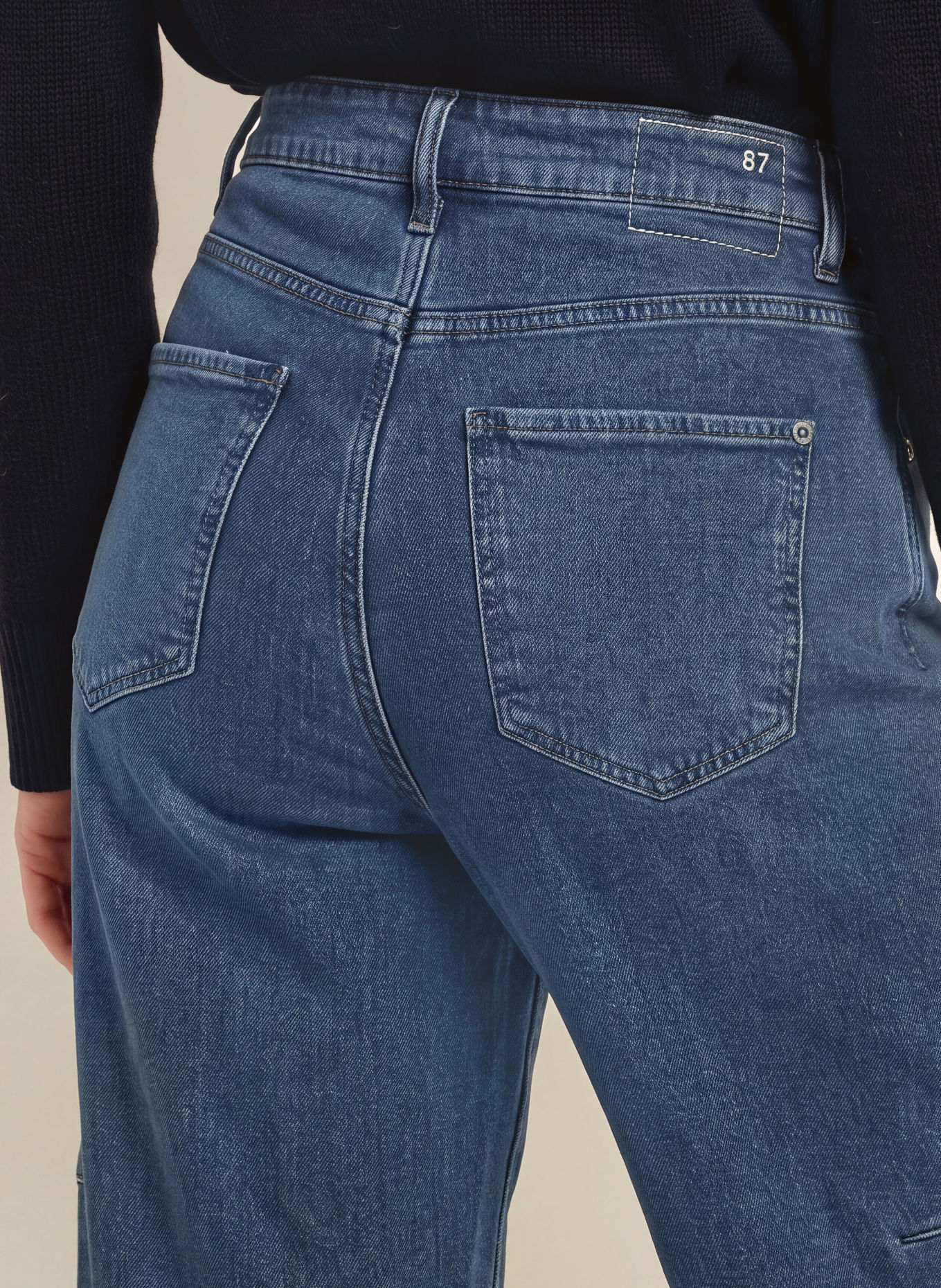 CAMBIO Barrel jeans BAGGY: 5470 clean blue overdye