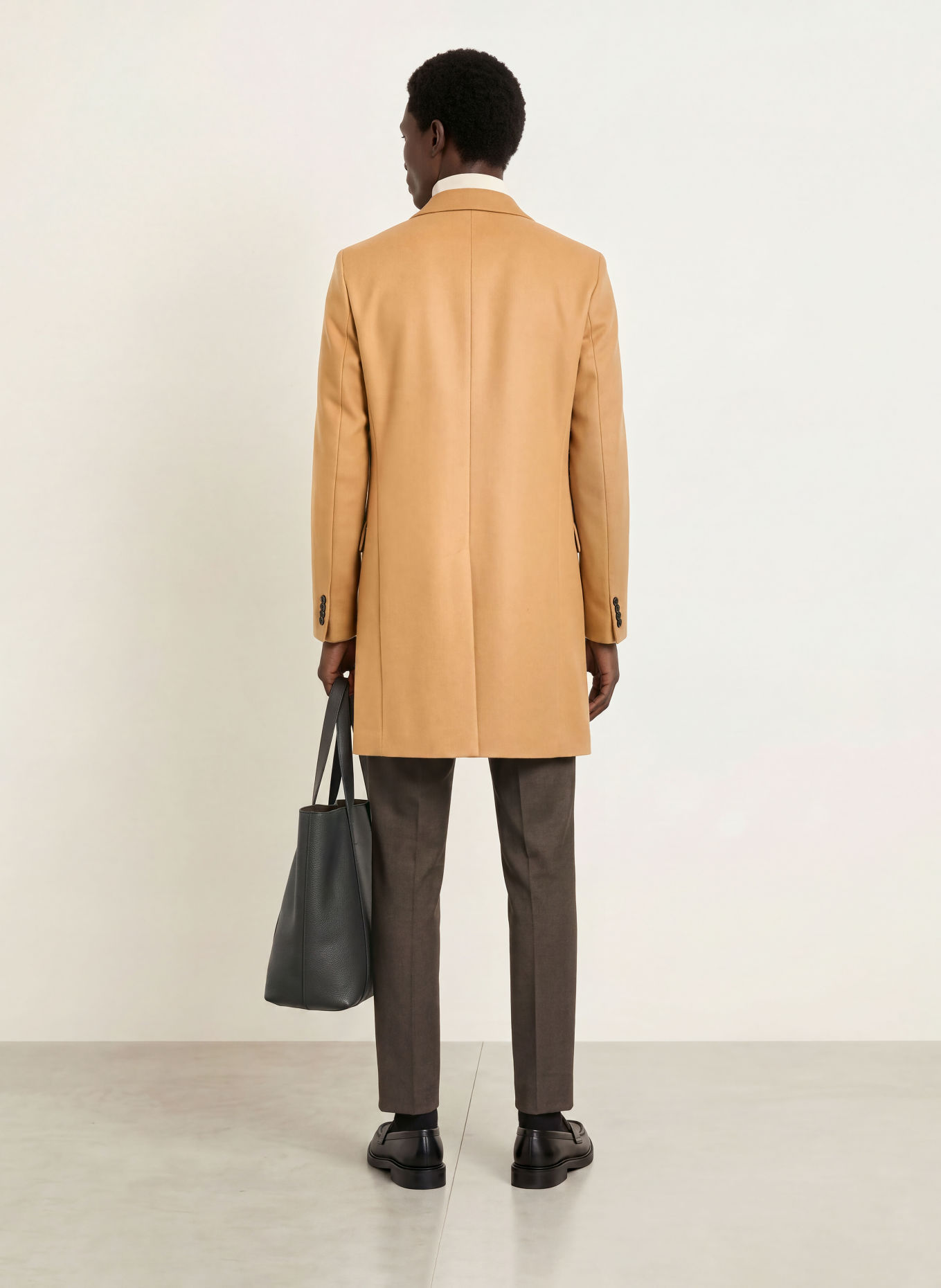 HUGO Wollmantel MIGOR: BEIGE