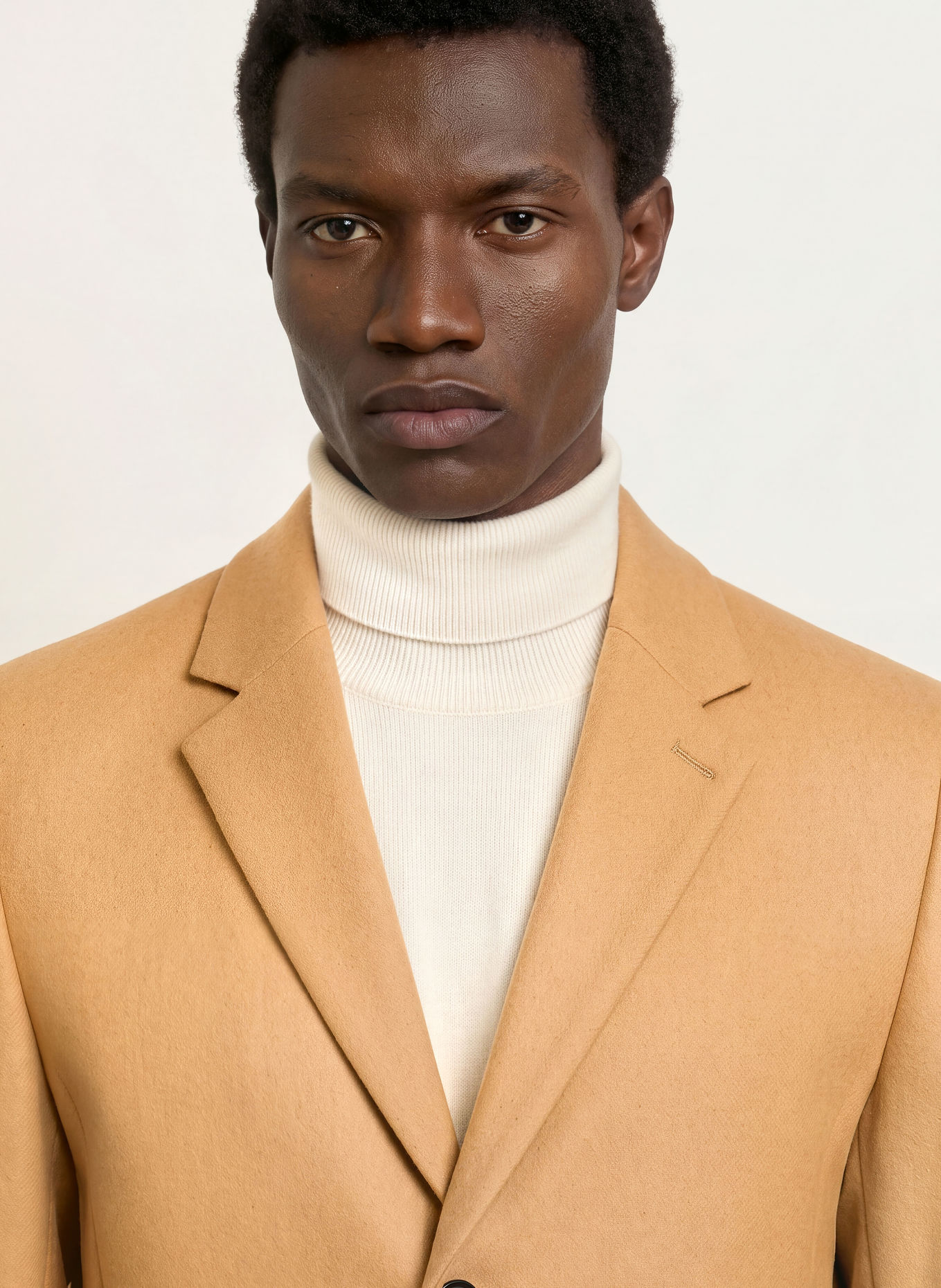 HUGO Wollmantel MIGOR: BEIGE