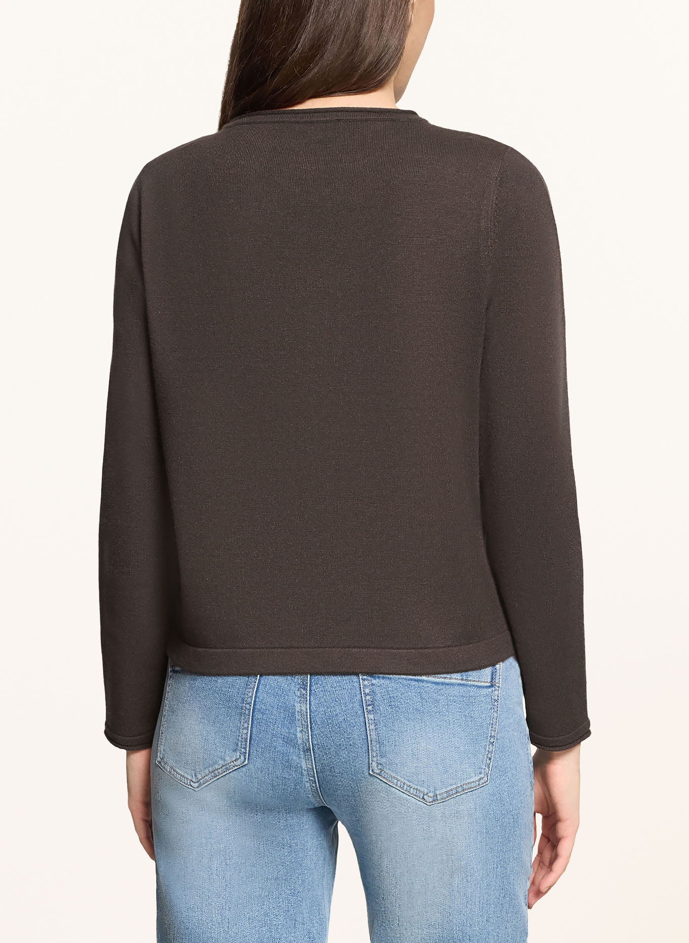 CARTOON Sweater: DARK BROWN