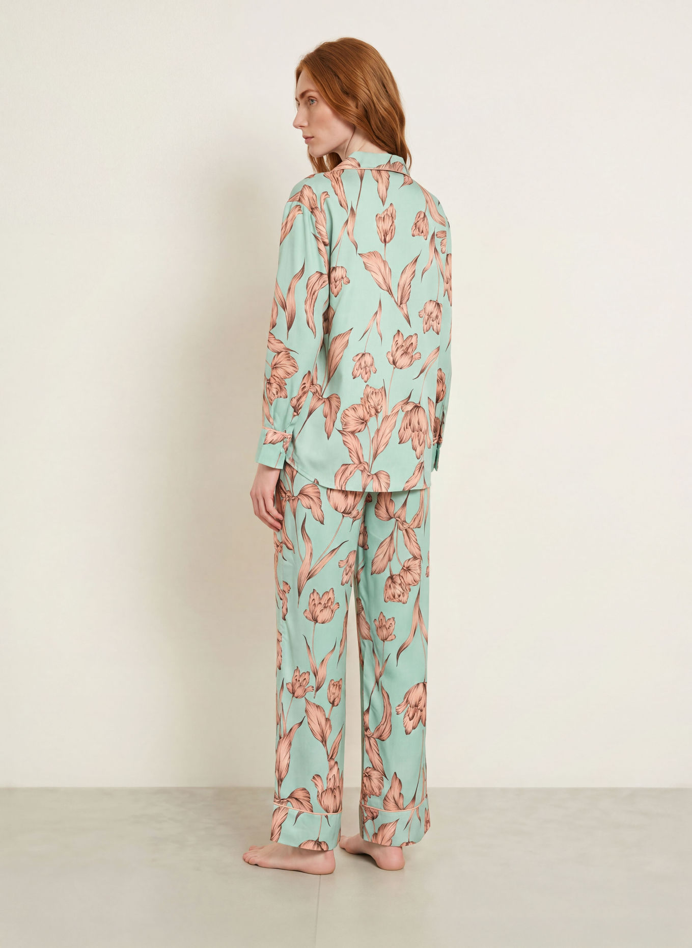 CHANTELLE ELIOT Pajama bottoms: E31 HERITAGE FLORAL