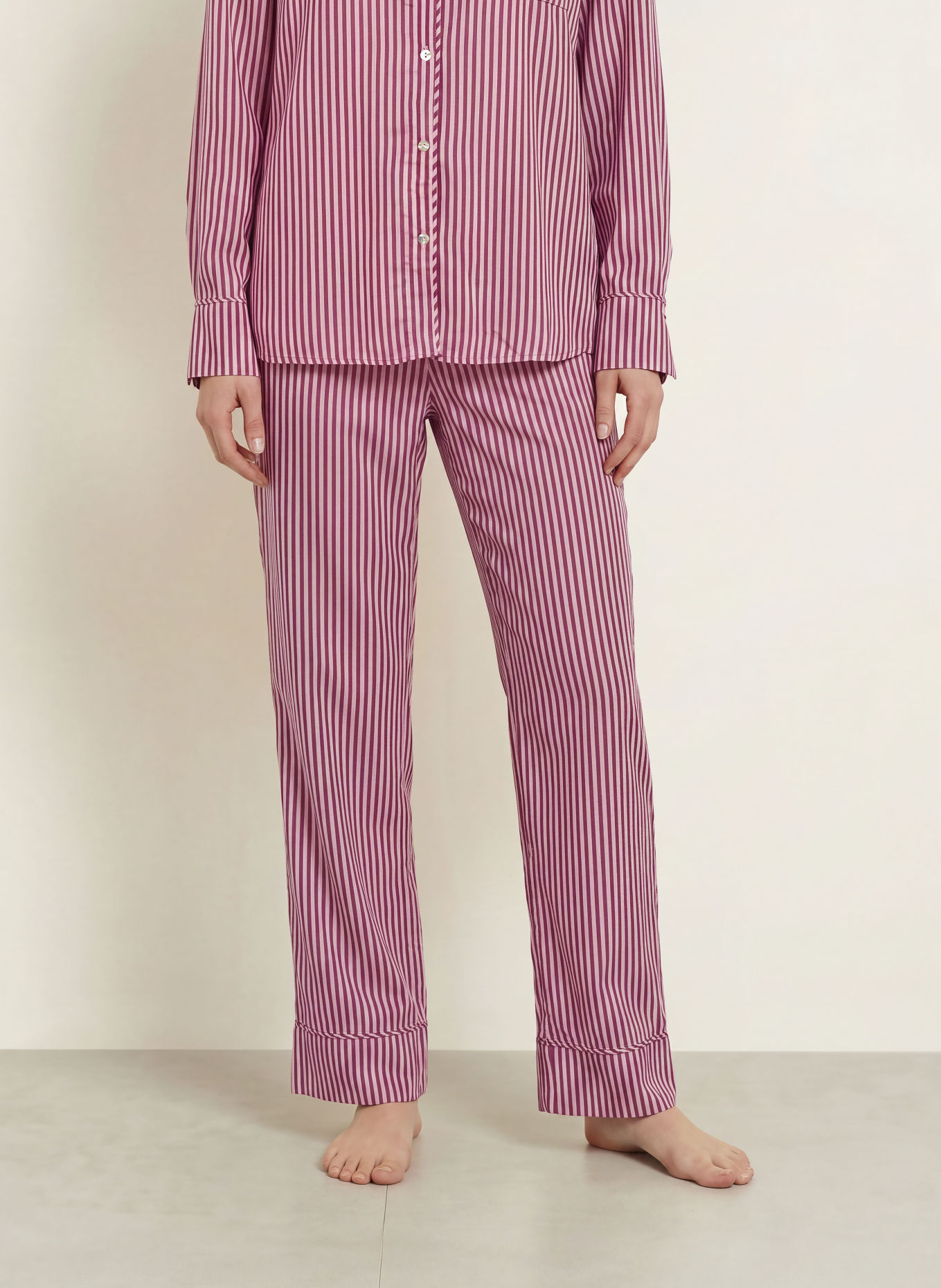 CHANTELLE Sovebukser MAEL: E32 CHERRY STRIPES
