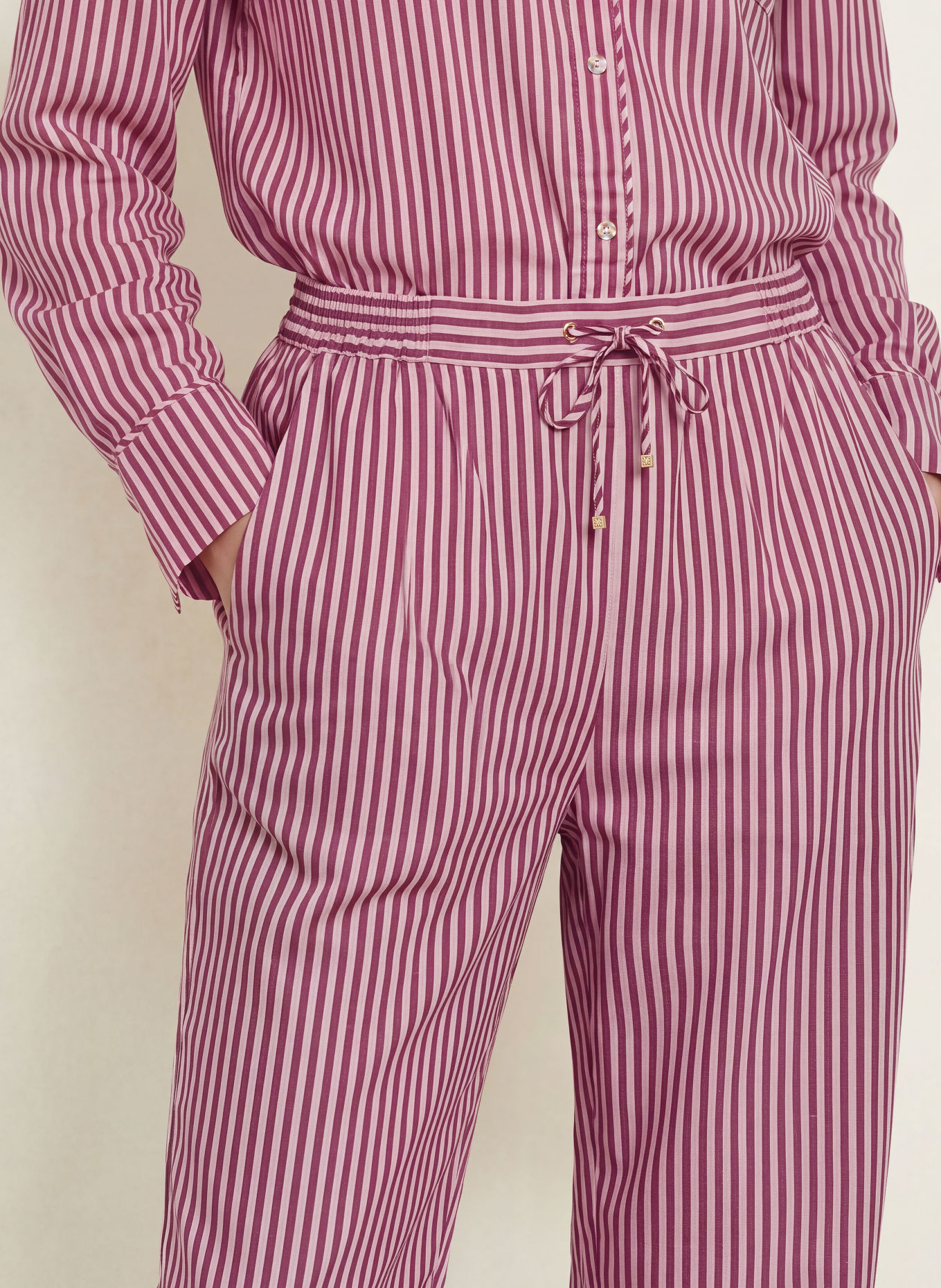 CHANTELLE Sovebukser MAEL: E32 CHERRY STRIPES