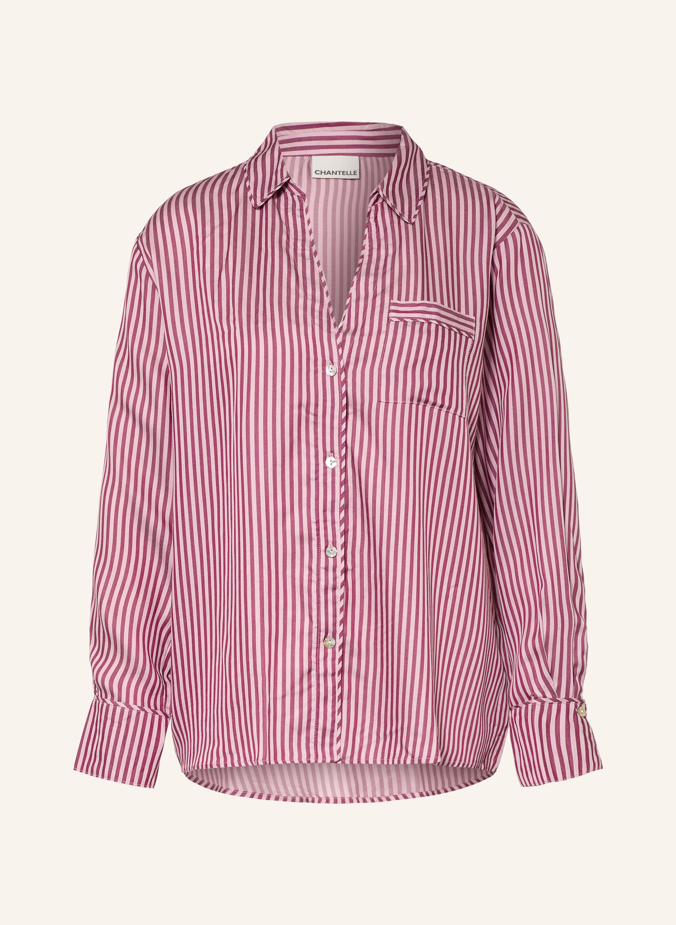 CHANTELLE Cămașă de noapte MAEL: E32 CHERRY STRIPES