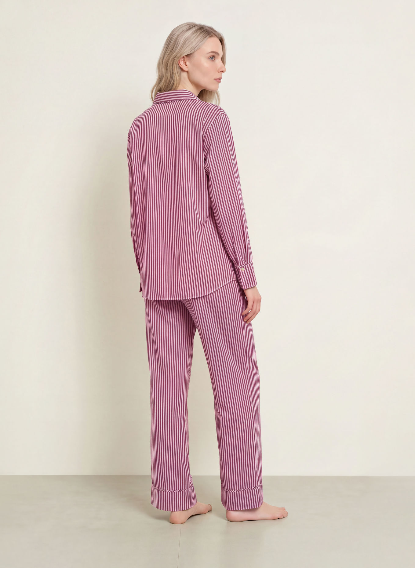 CHANTELLE Cămașă de noapte MAEL: E32 CHERRY STRIPES
