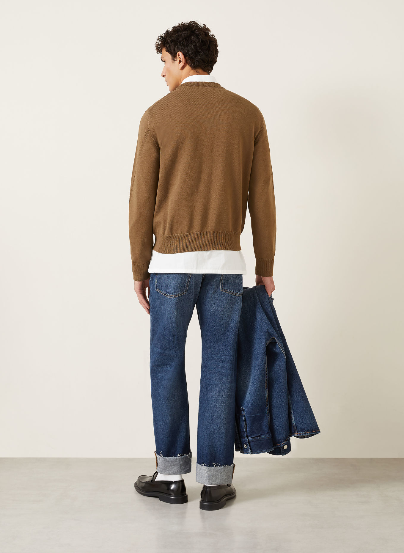 GIVENCHY Svetry: KHAKI / ČERNÁ