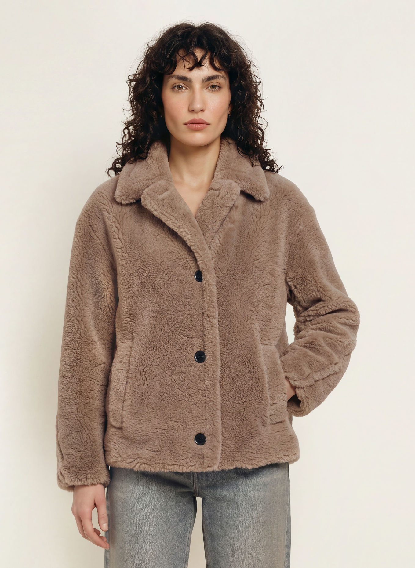 STUDIO AR Teddybontjas MAYA: TAUPE