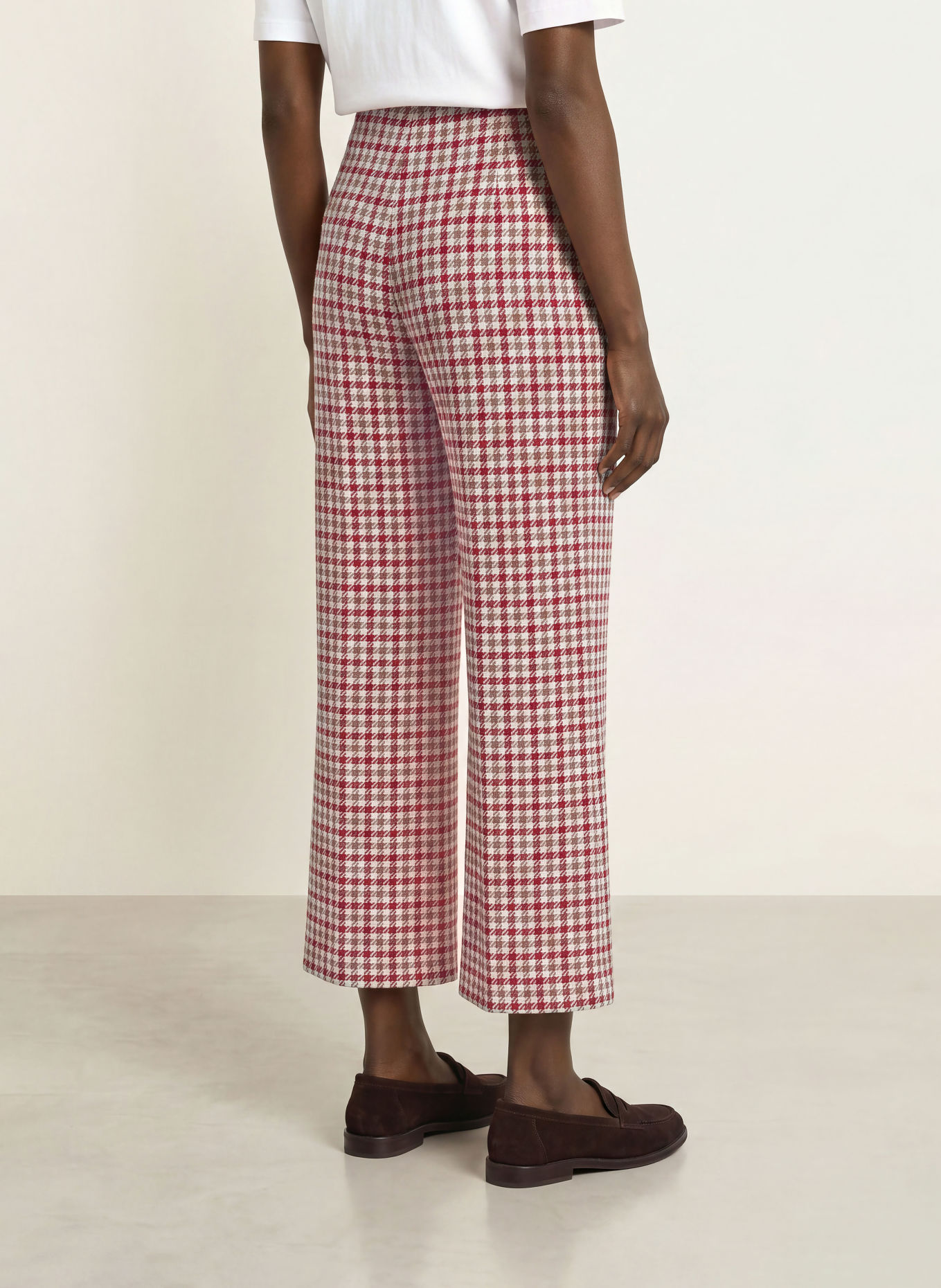 RAFFAELLO ROSSI Jersey-Culotte ELAINE: BRAUN / ECRU / DUNKELROT
