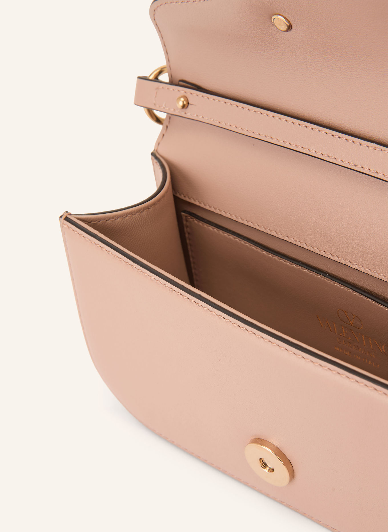 VALENTINO GARAVANI LOCO' Crossbody Bag: ROSE / ROSE GOLD