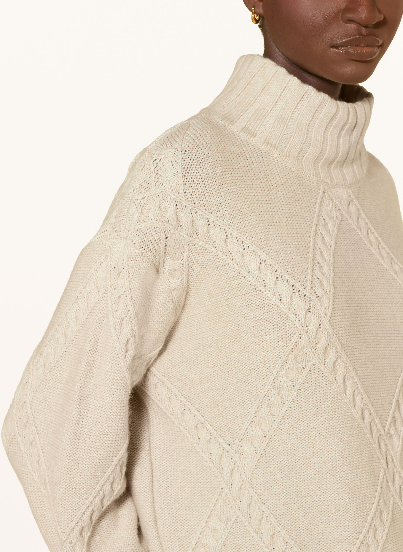 JOOP! KONFIA-trøje: BEIGE