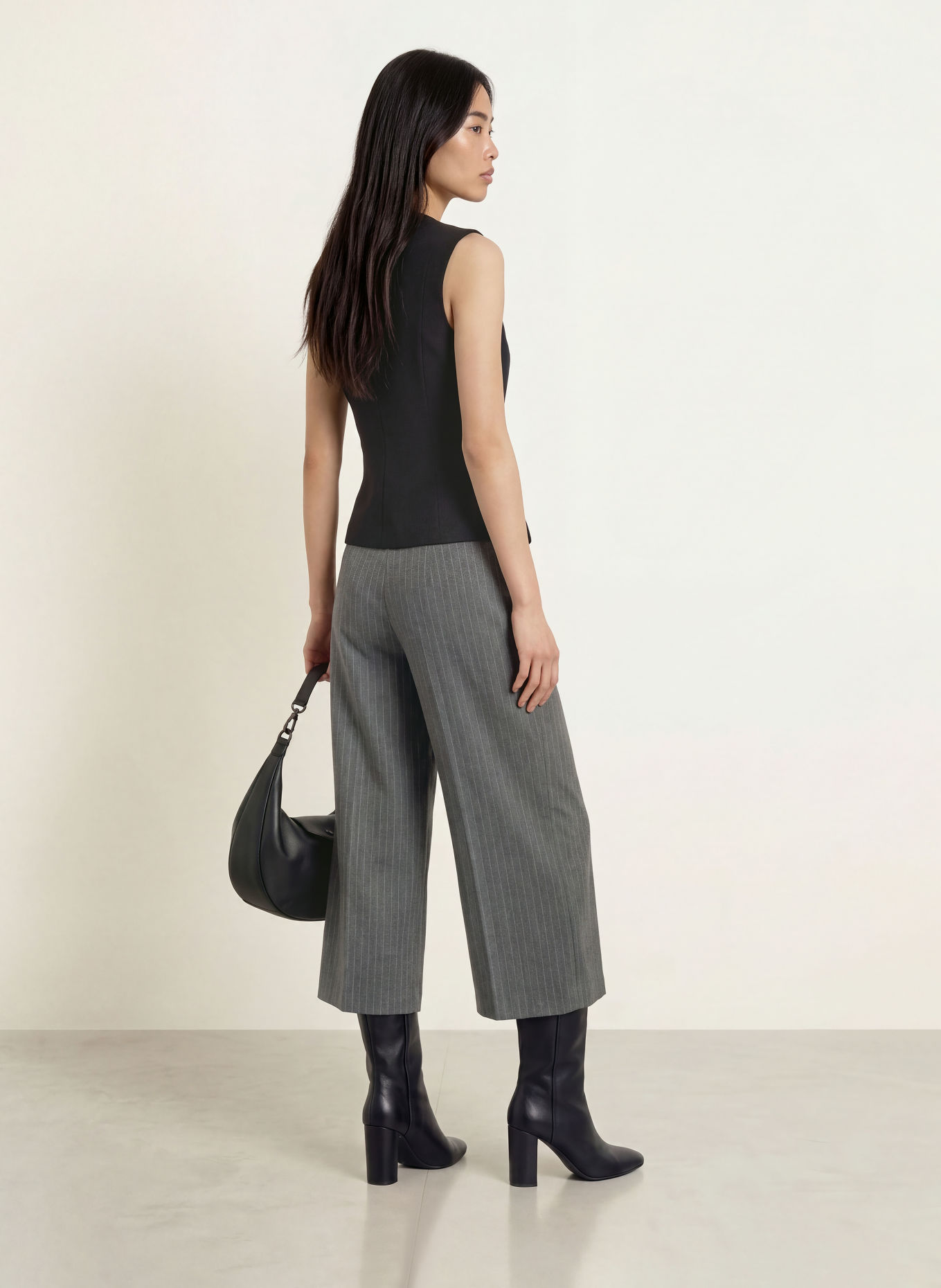 JOOP! Culotte: MÖRKGRÅ / VIT