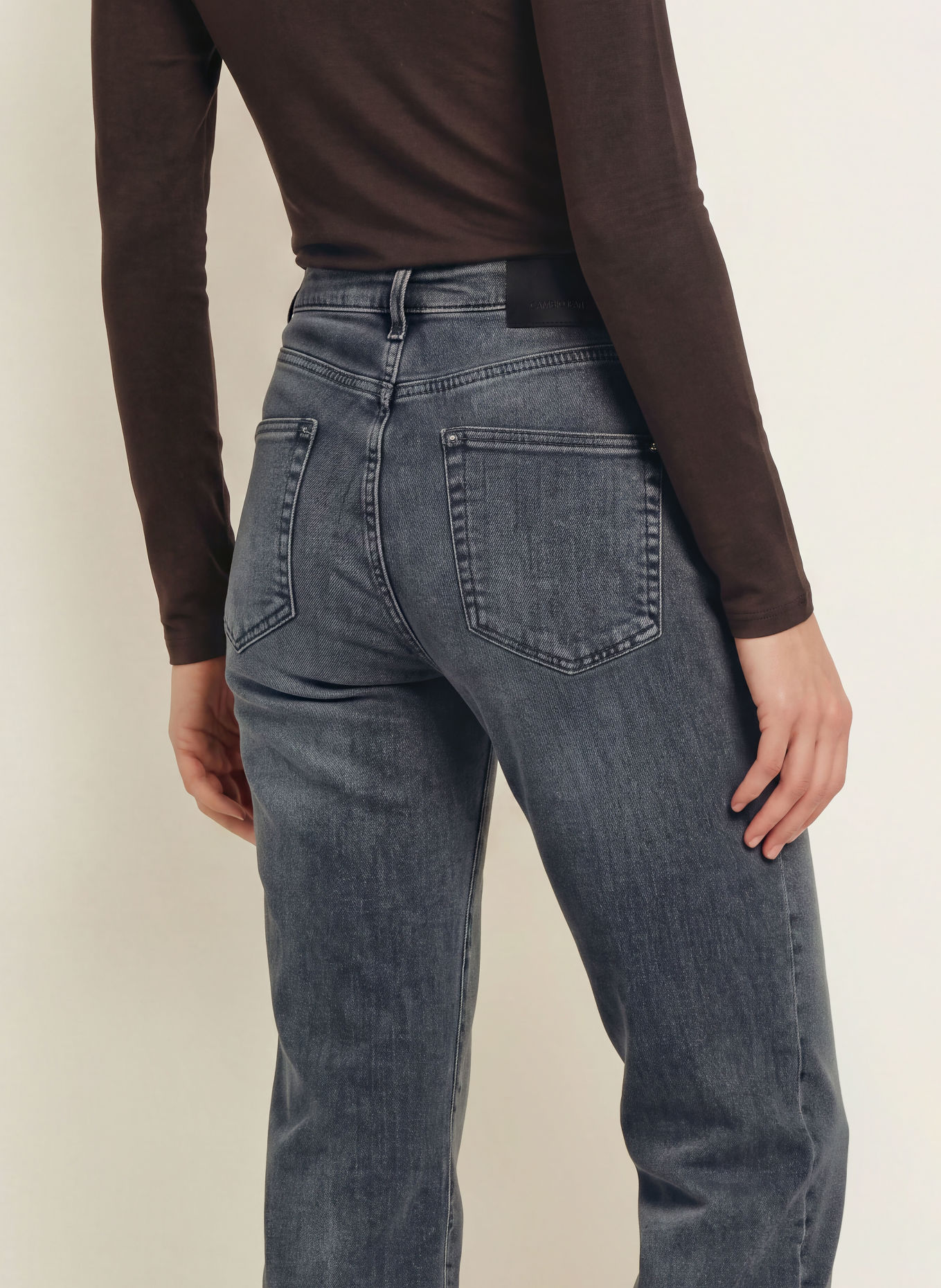 CAMBIO Straight Jeans GINI: 5214 midnight stone used
