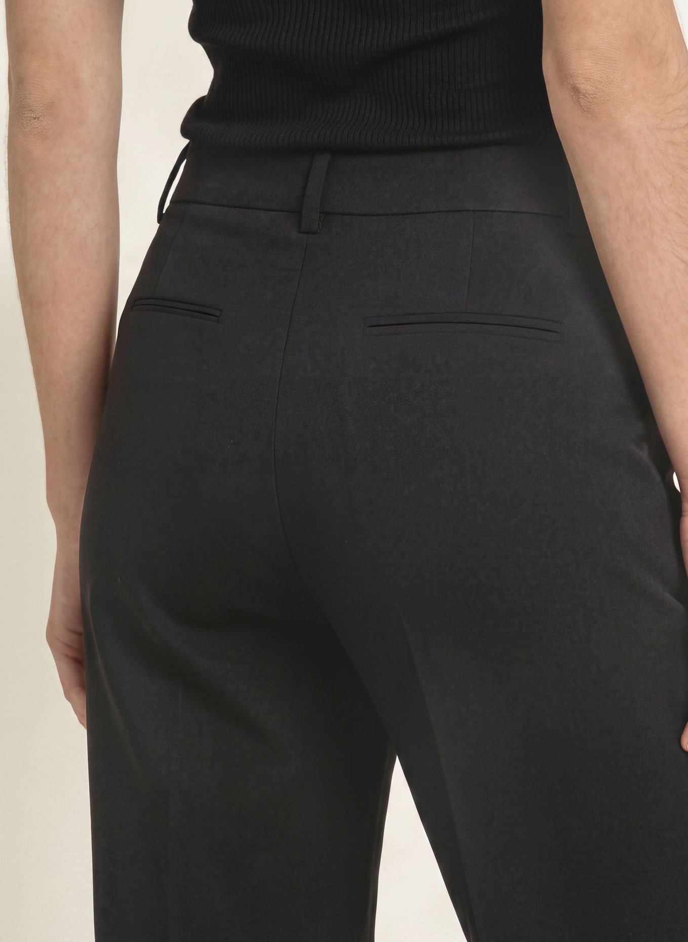 CAMBIO Marlene-broek FAMOUS: ZWART
