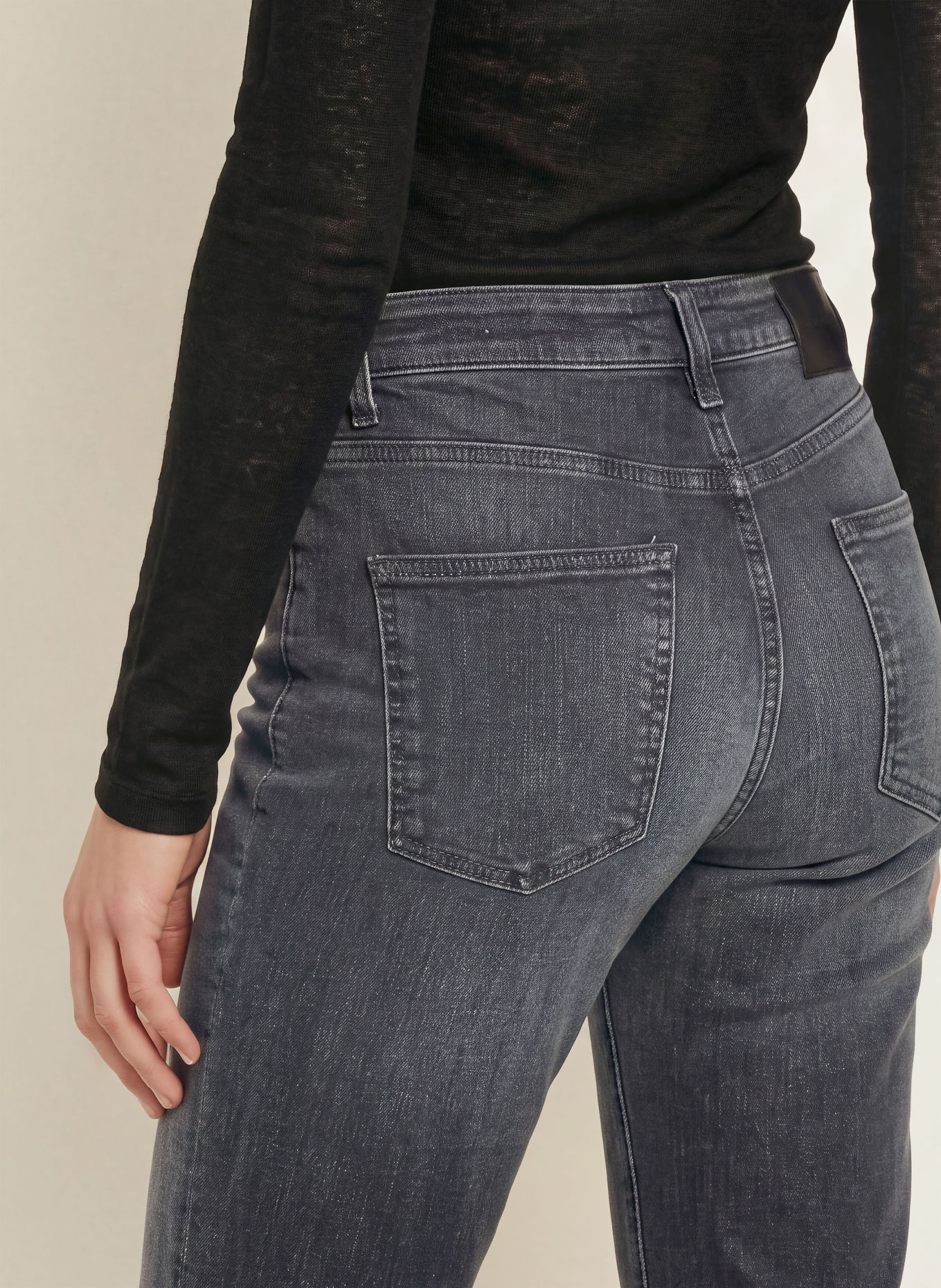 CAMBIO Flared jeans FABIENNE: 5105 natural well worn used