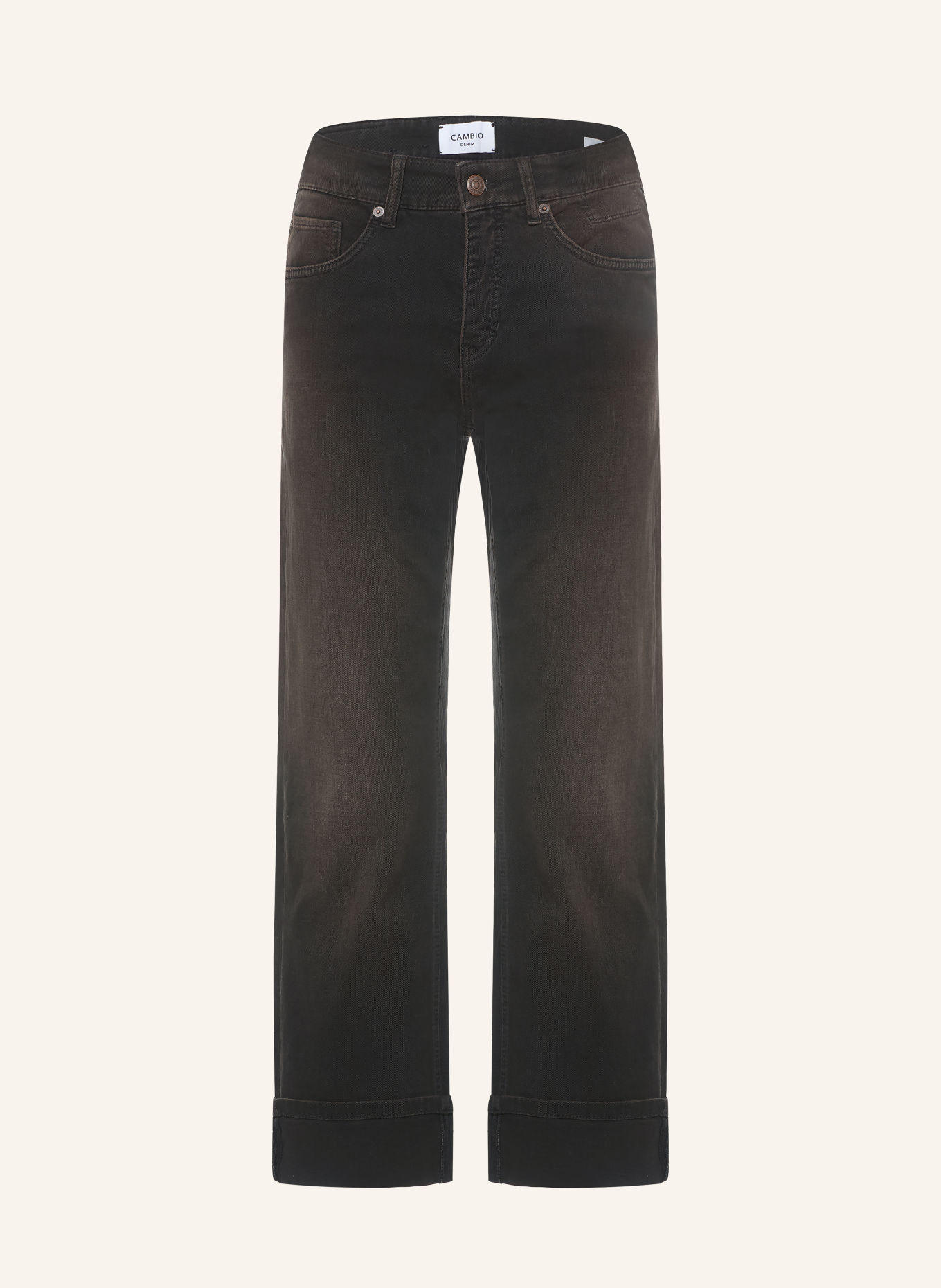 CAMBIO Raka jeans GAIA: 5410 lefthand brown overdyed