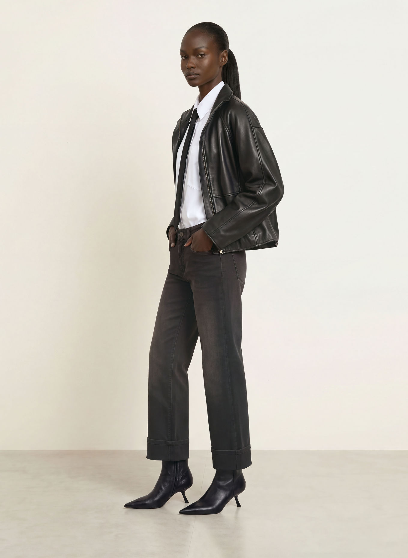 CAMBIO Raka jeans GAIA: 5410 lefthand brown overdyed