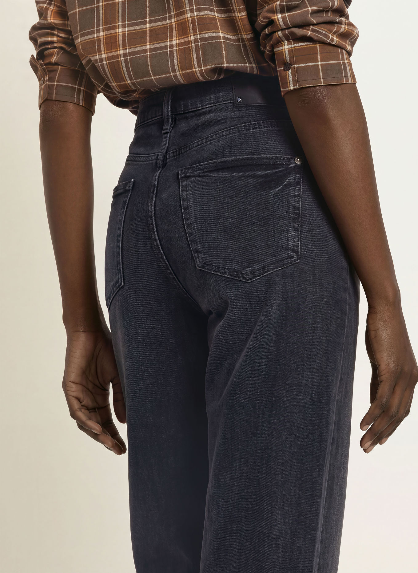 CAMBIO Wide leg jeans, baggy en asymmetrisch: 5138 urban jet wash