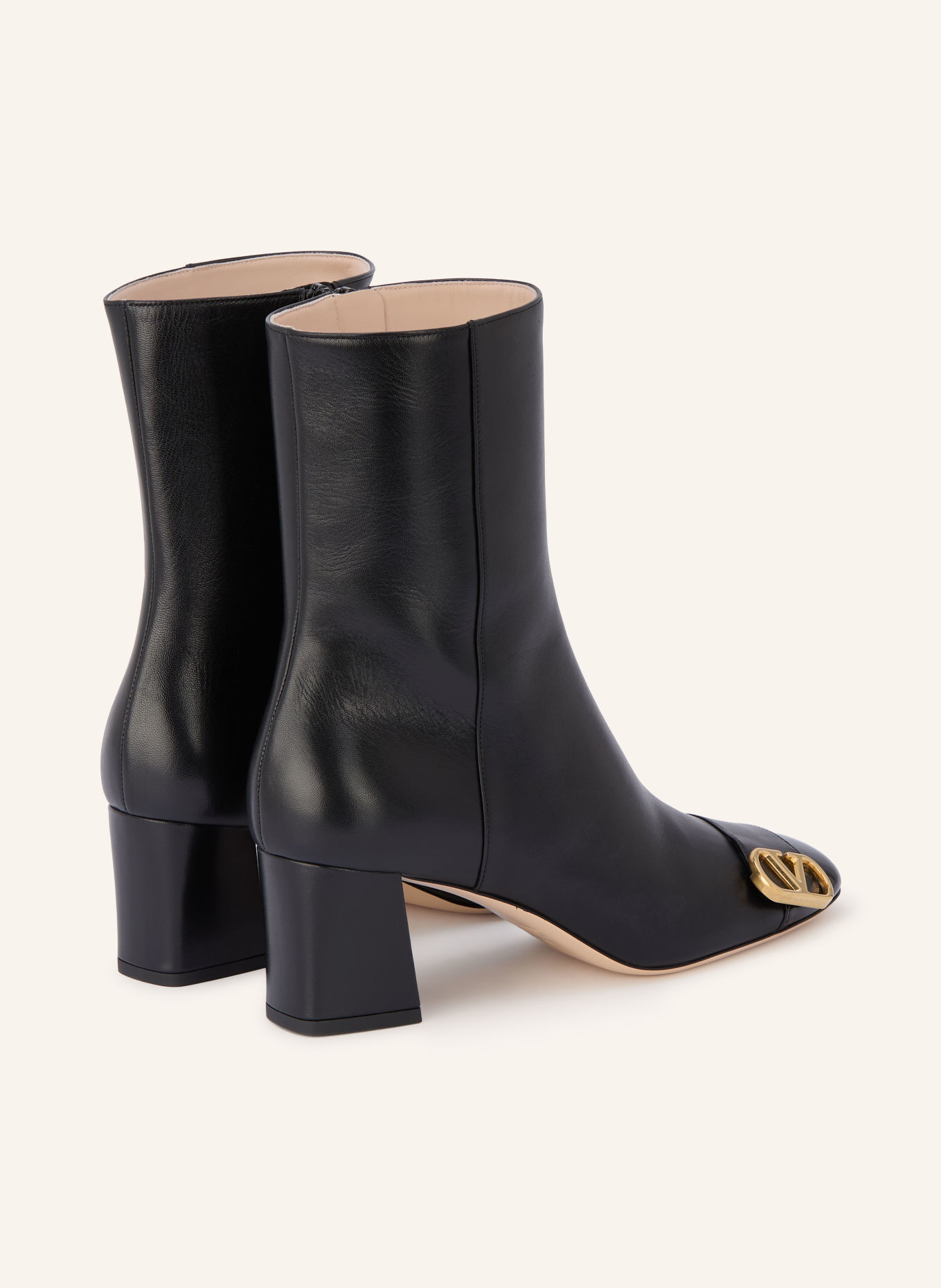 VALENTINO GARAVANI VEESIDE Ankle boots: BLACK