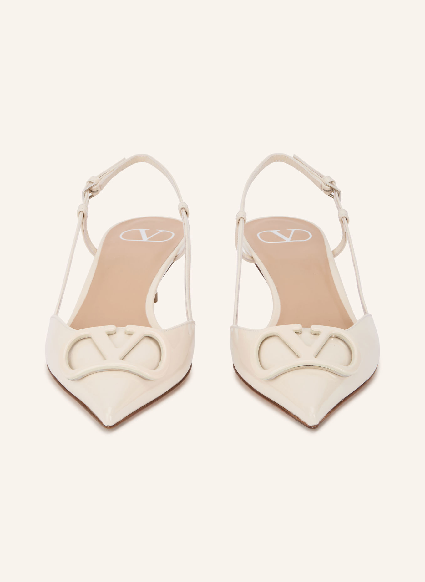VALENTINO GARAVANI Slingpumps VLOGO SIGNATURE: CREME