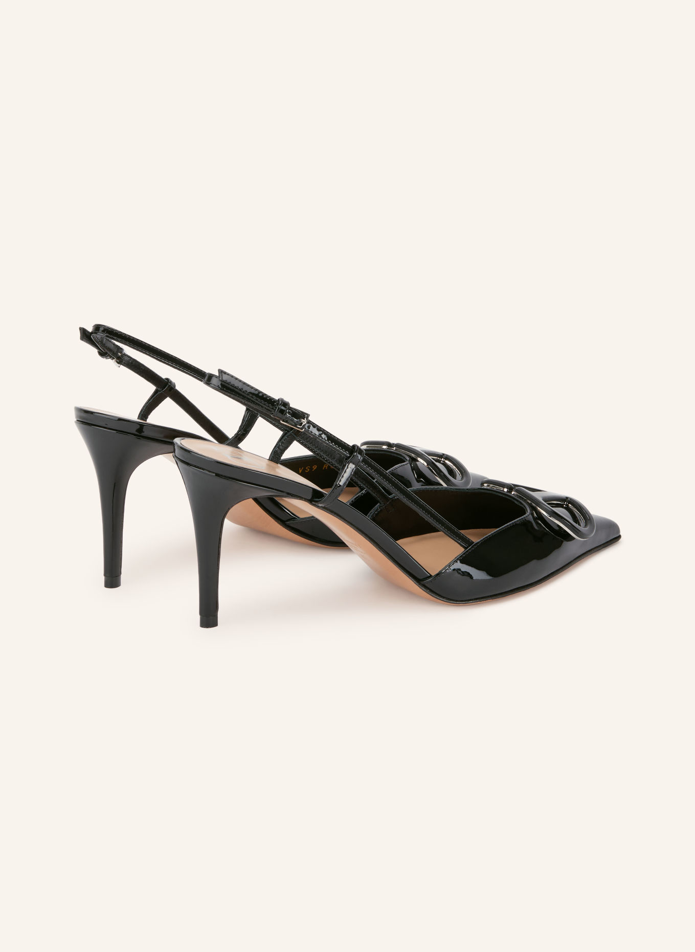 VALENTINO GARAVANI Slingpumps VLOGO SIGNATURE: SCHWARZ