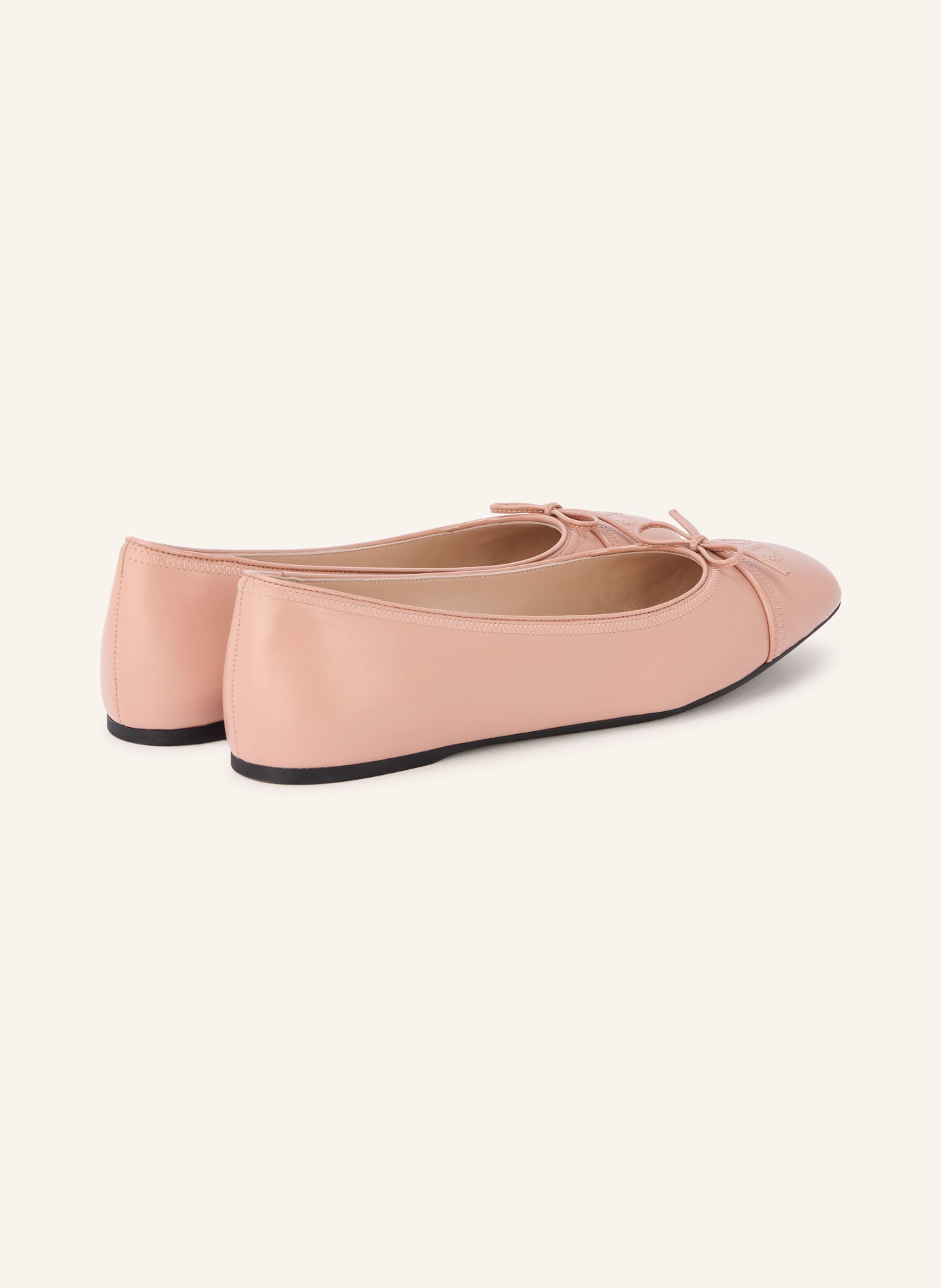 VALENTINO GARAVANI Ballerinas VLOGO SIGNATURE: ROSÉ