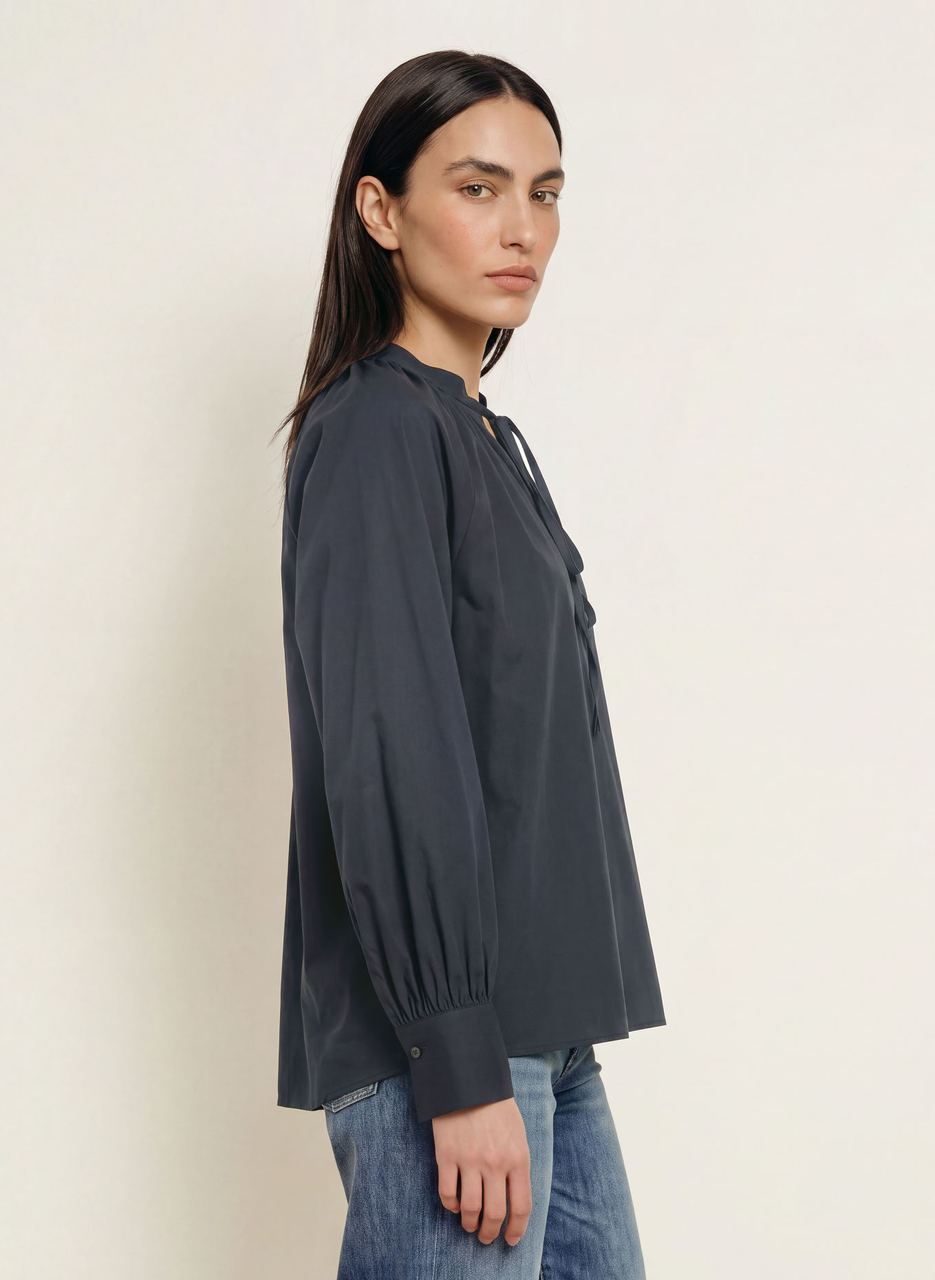 Soluzione Blouseshirt: ZWART