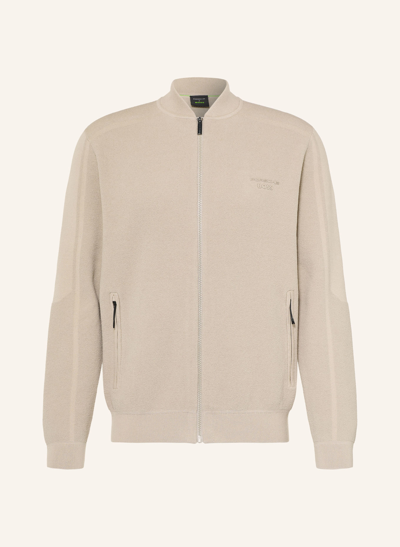 BOSS Veste ICONS70 en mélange de matières: MARRON CLAIR