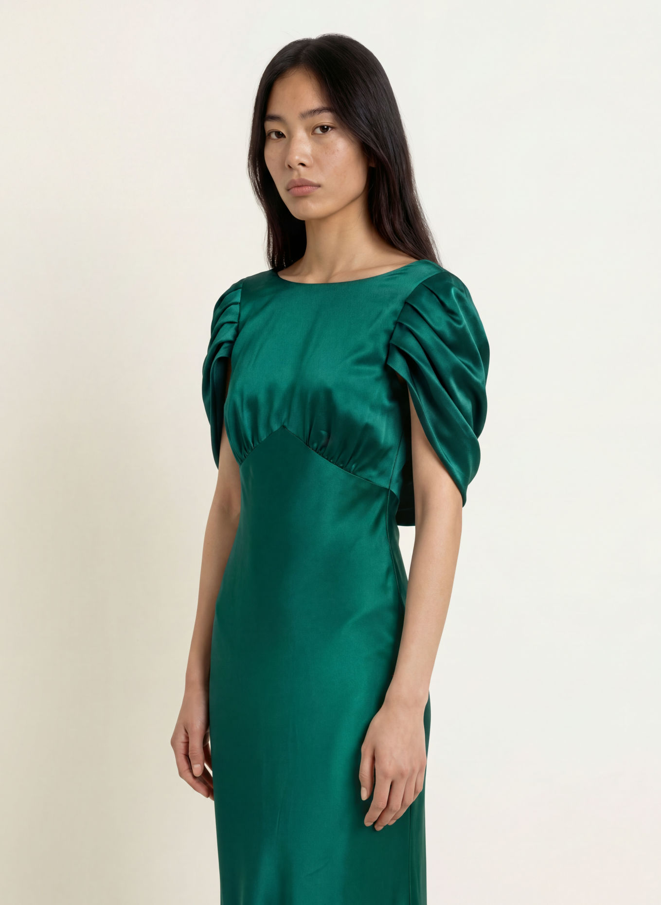 MALINA LOUISE Evening dress: DARK GREEN