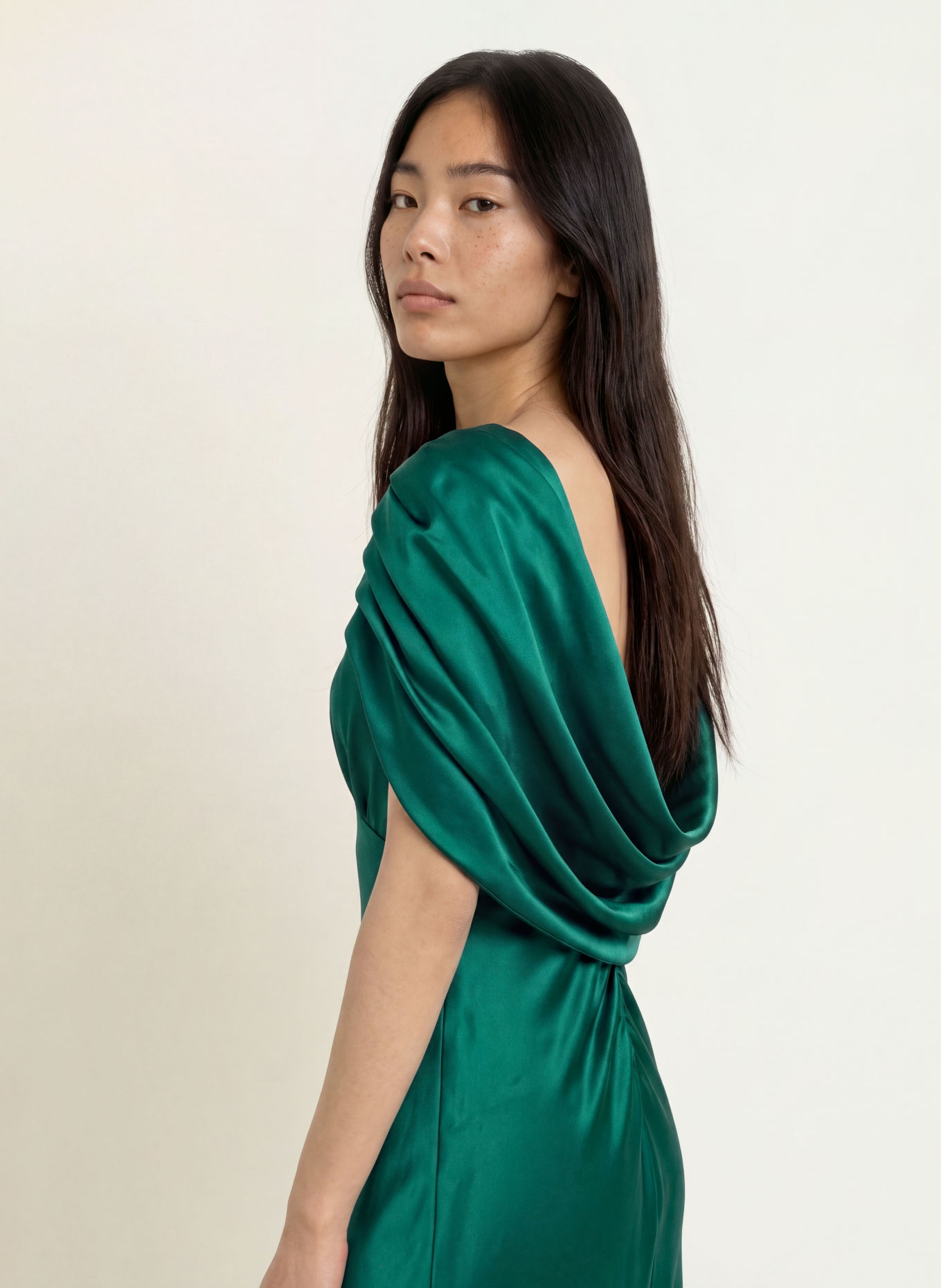 MALINA LOUISE Evening dress: DARK GREEN