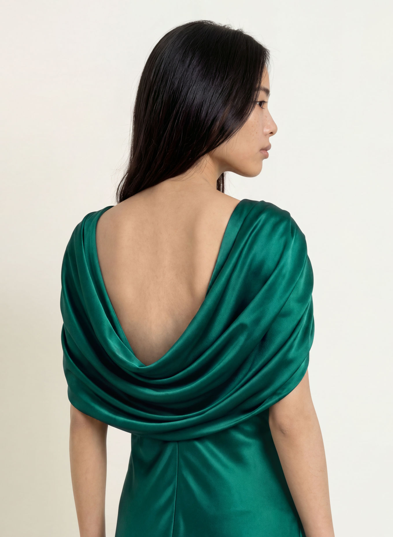MALINA LOUISE Evening dress: DARK GREEN