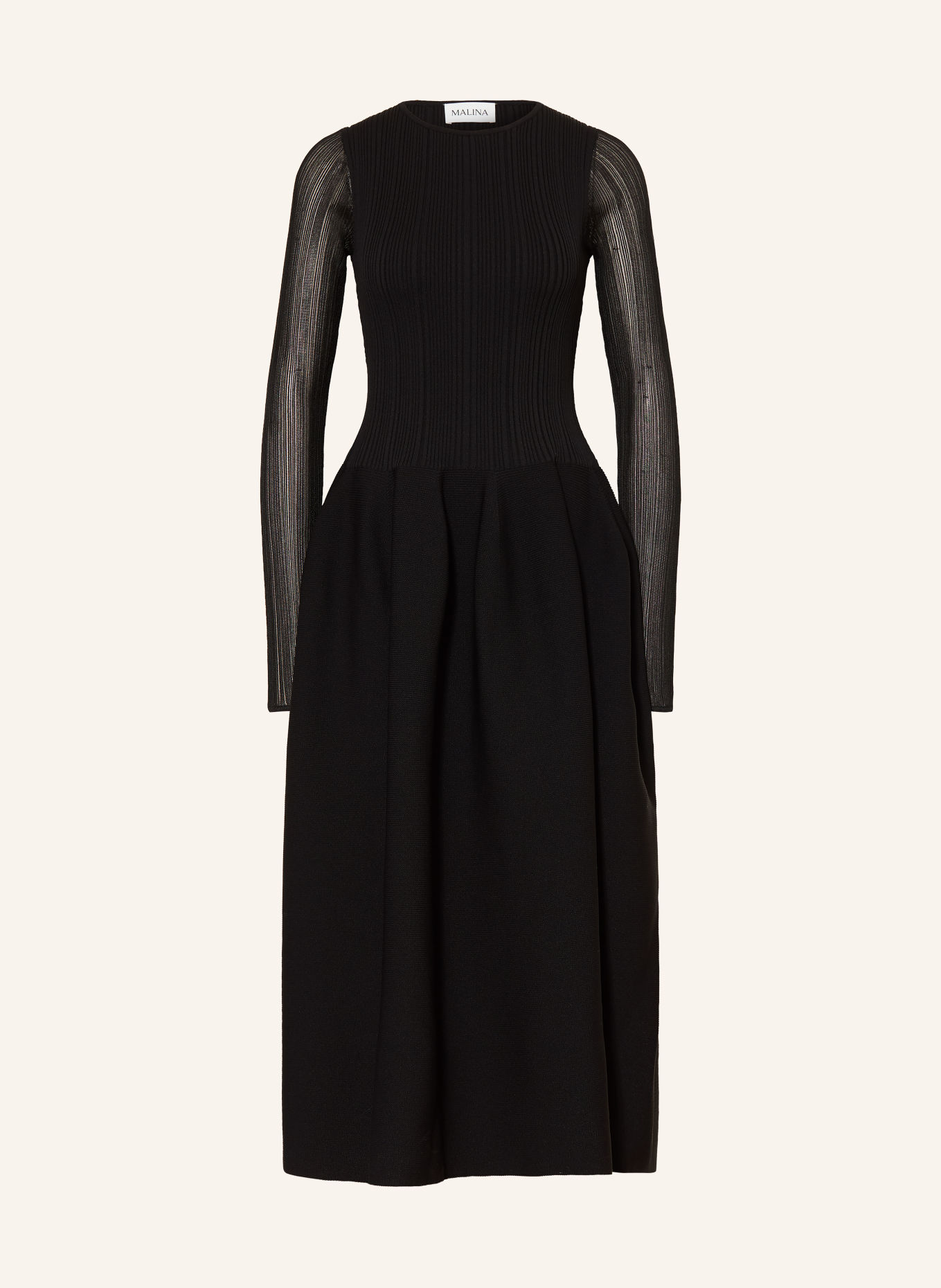 MALINA Abendkleid ELONA: SCHWARZ