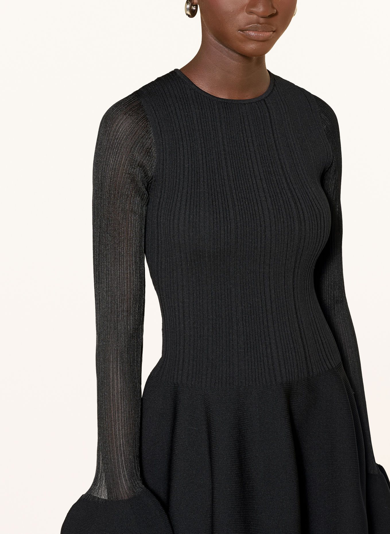 MALINA ELONA Cocktail Dress: BLACK