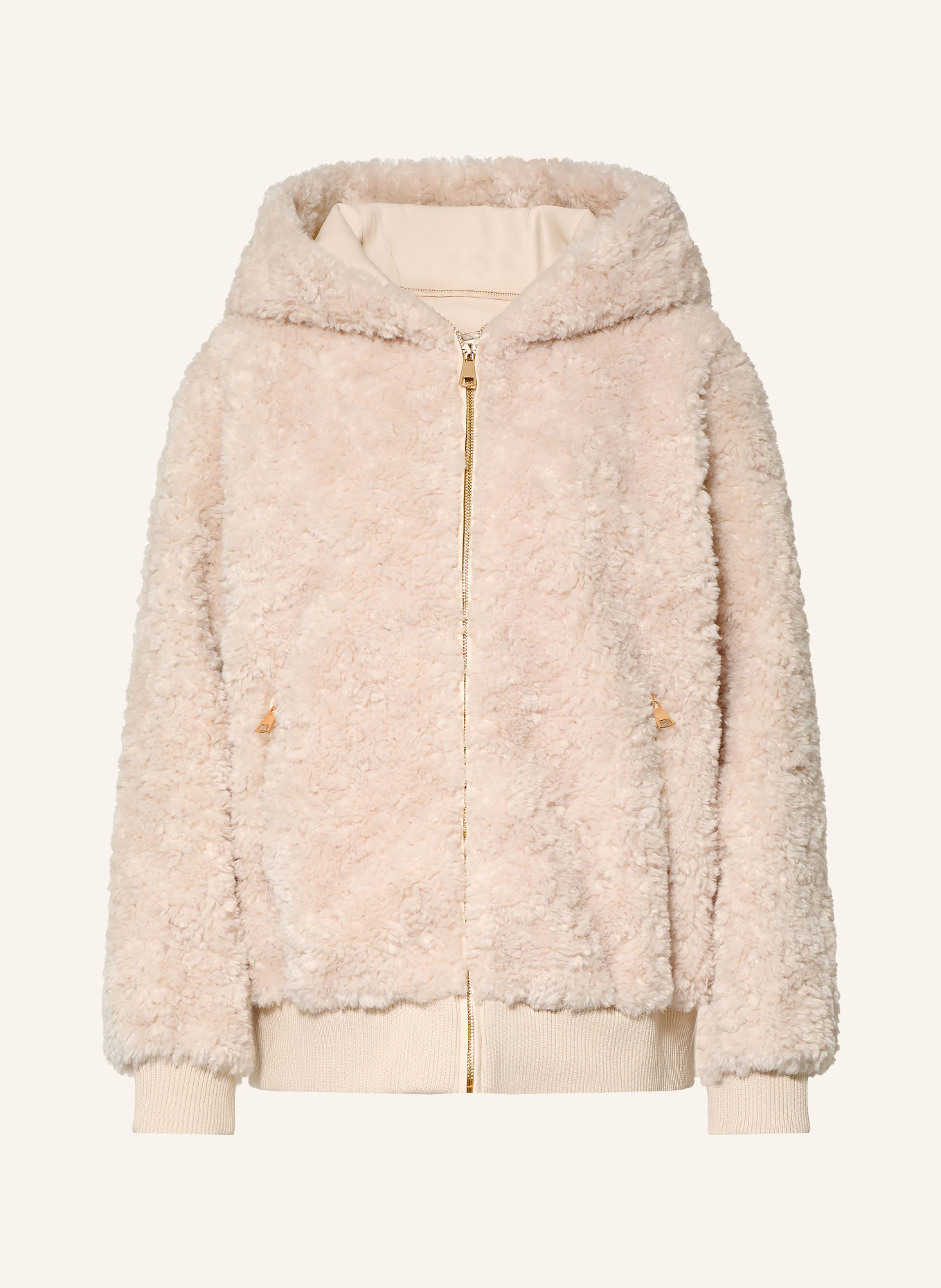 Grace Faux Fur Jacket: ECRU