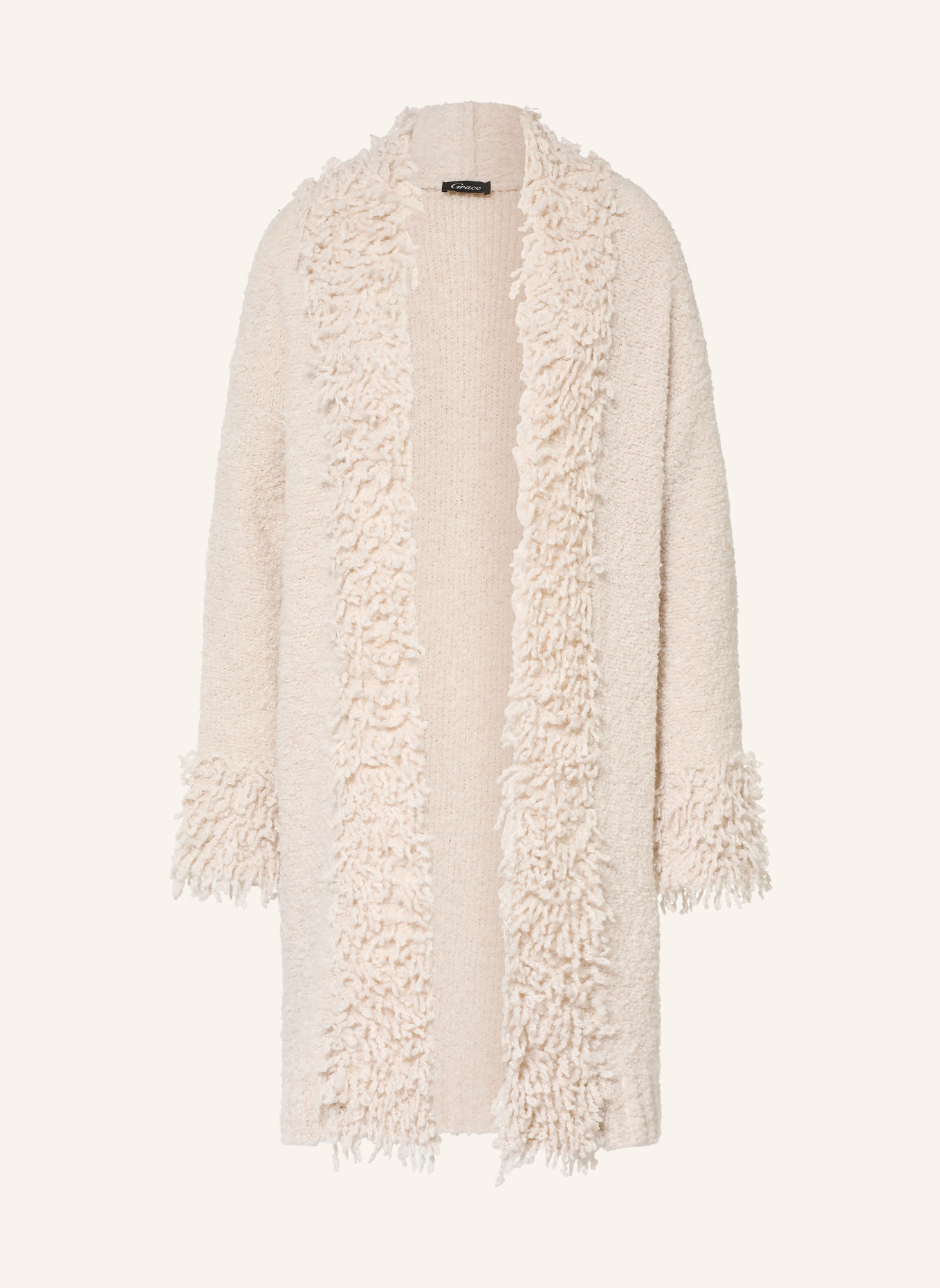 Grace Knit wrap: ECRU