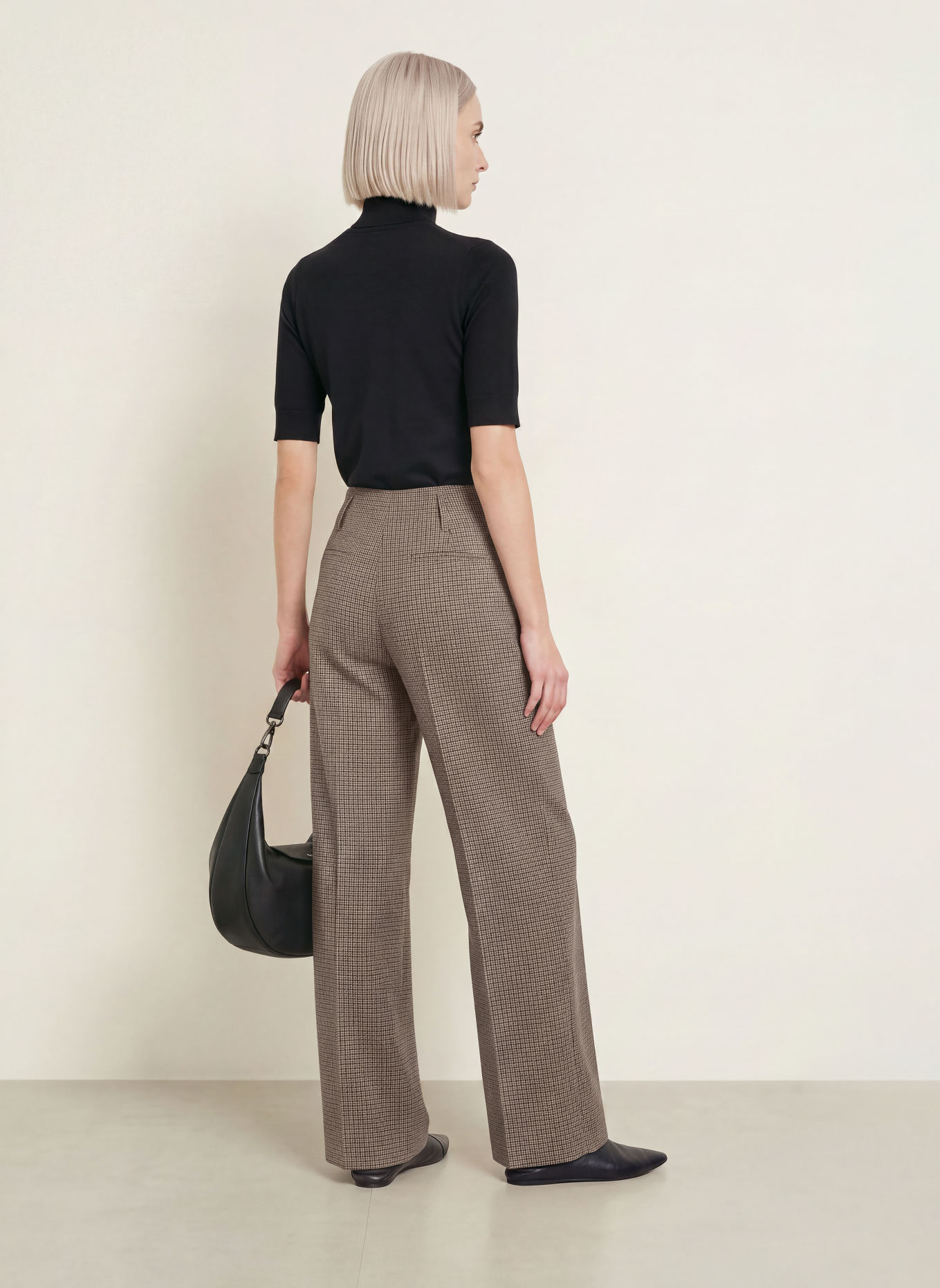 CINQUE Marlene-broek CISICILIA: BRUIN / ZWART