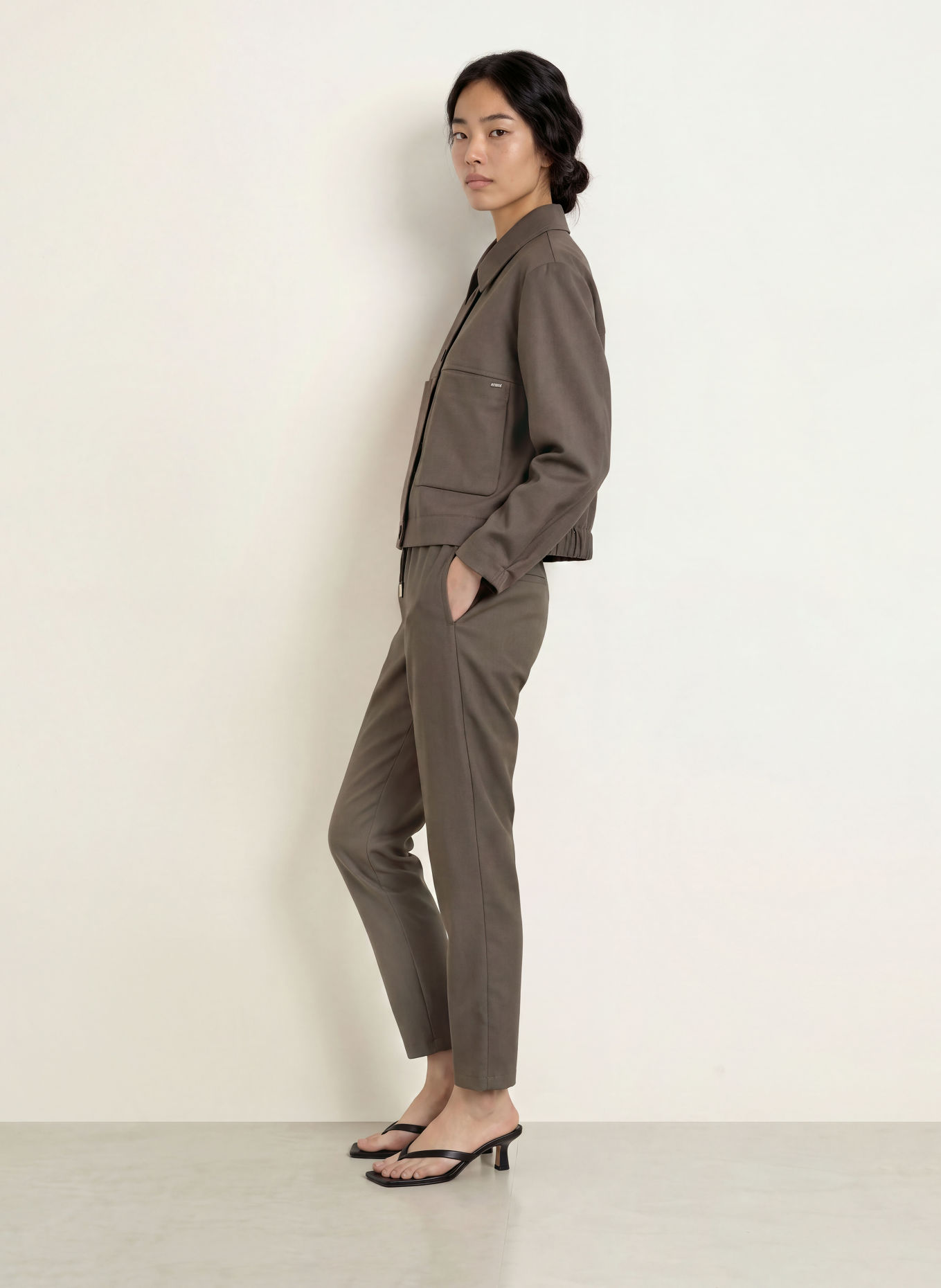 CINQUE Kastenjacke CILEDO: TAUPE