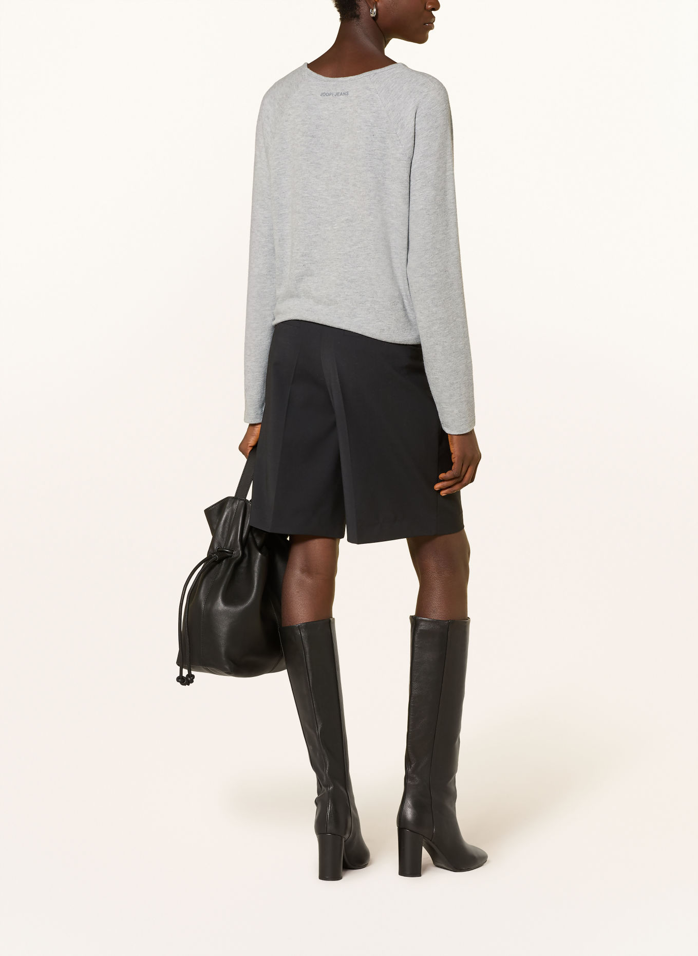 JOOP! JEANS Strick-Longsleeve TAISHA: HELLGRAU