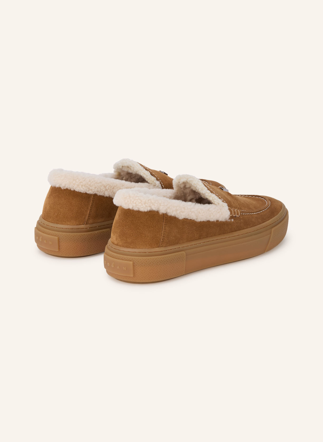HOGAN Loafer H705: COGNAC