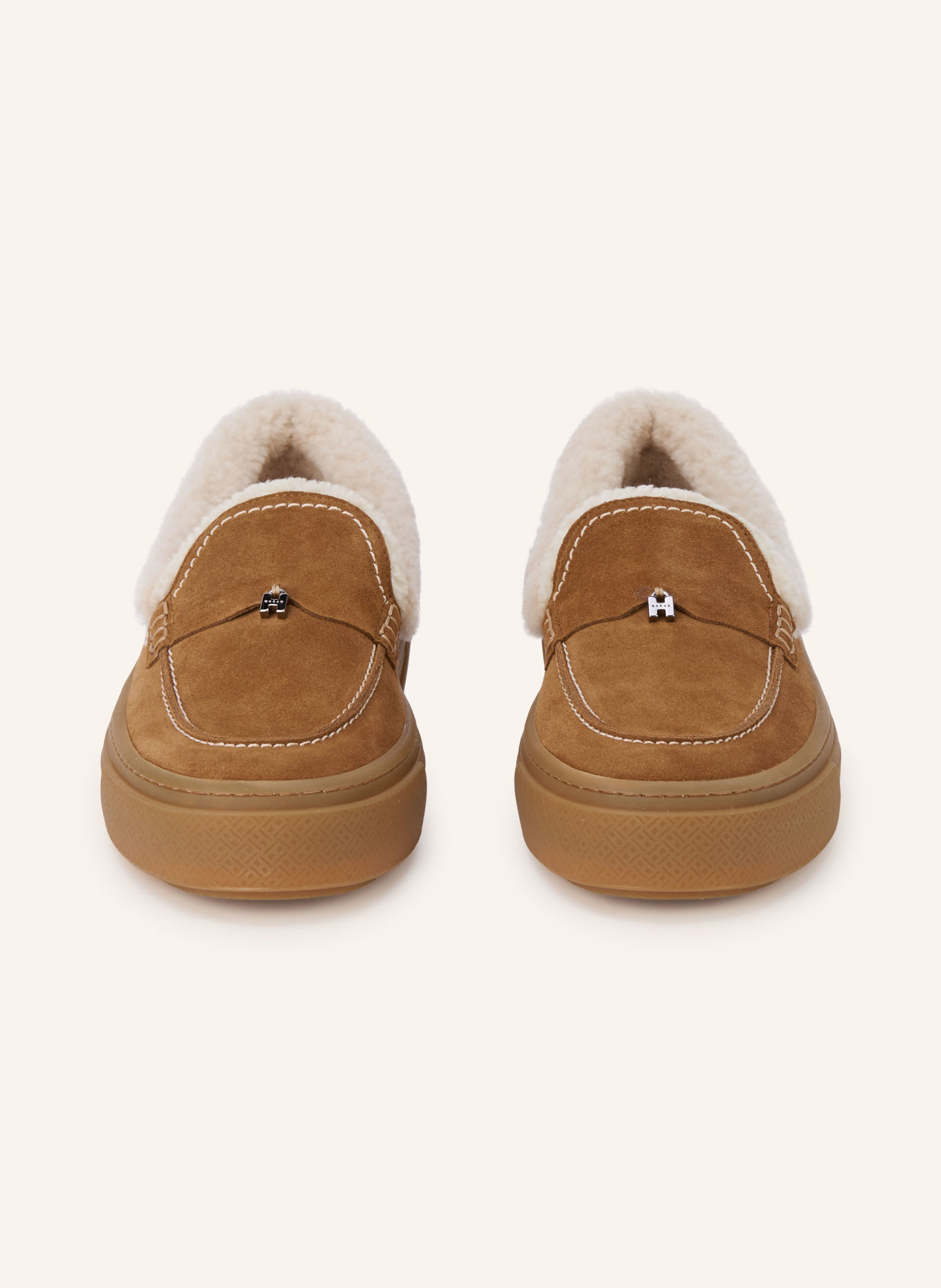 HOGAN Loafer H705: COGNAC
