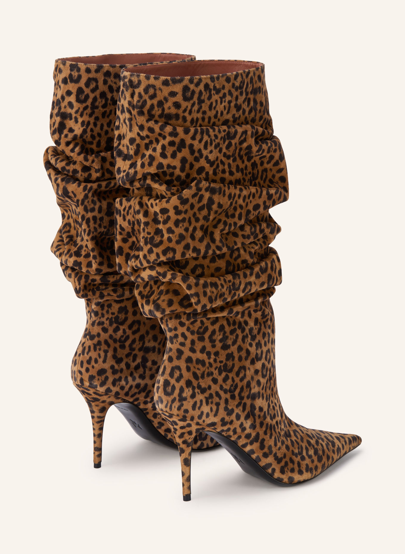 AMINA MUADDI ANOK Boots: BROWN / BLACK