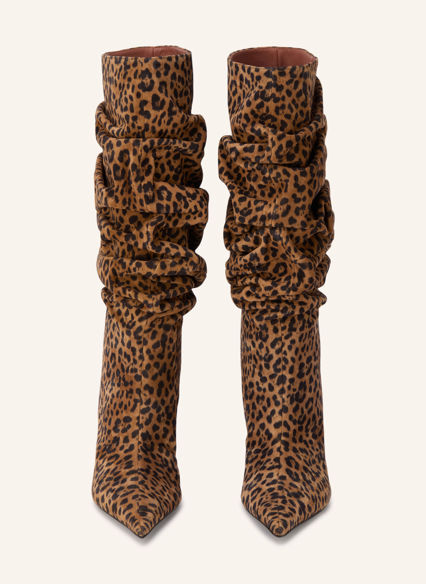 AMINA MUADDI ANOK Boots: BROWN / BLACK