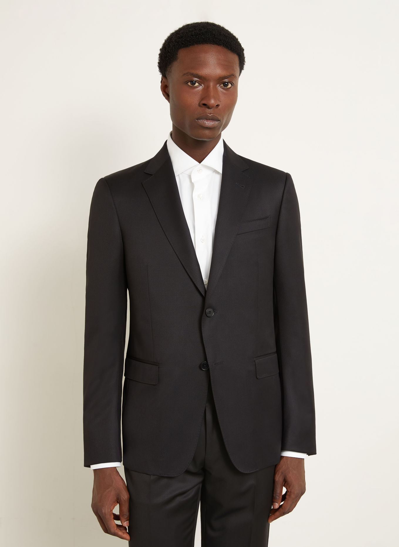 ZEGNA Anzug Slim Fit: SCHWARZ