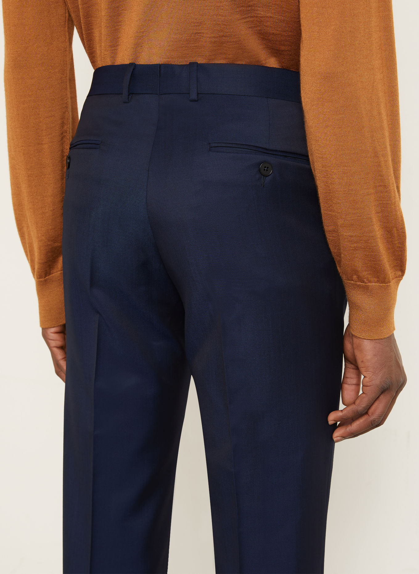 ZEGNA Oblek Extra Slim Fit: TMAVĚ MODRÁ