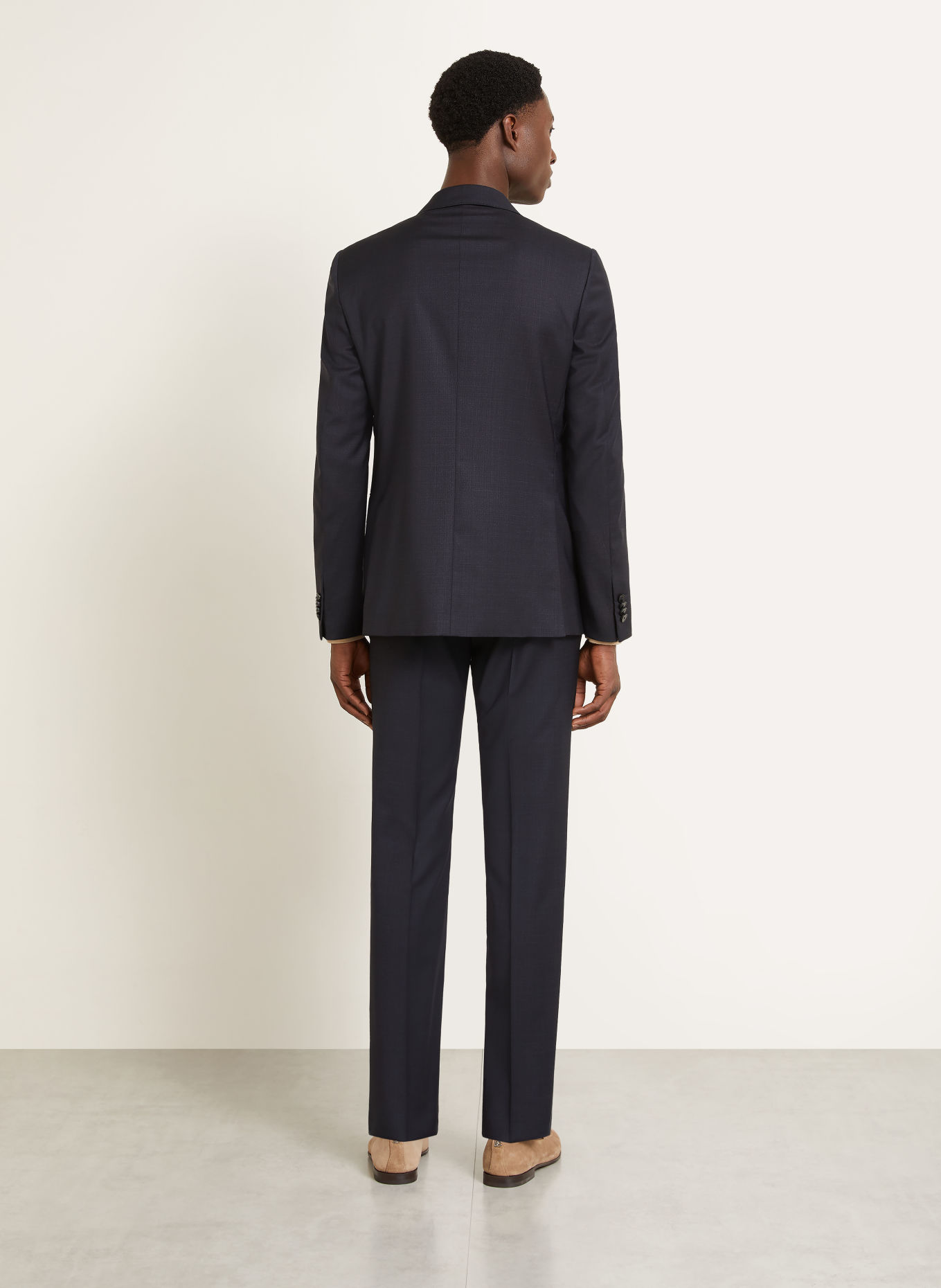 ZEGNA Oblek Extra Slim Fit: TMAVĚ MODRÁ