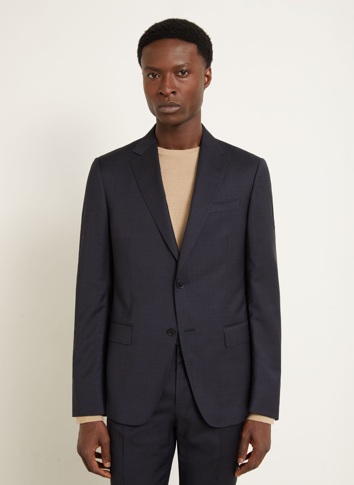 ZEGNA Oblek Extra Slim Fit: TMAVĚ MODRÁ