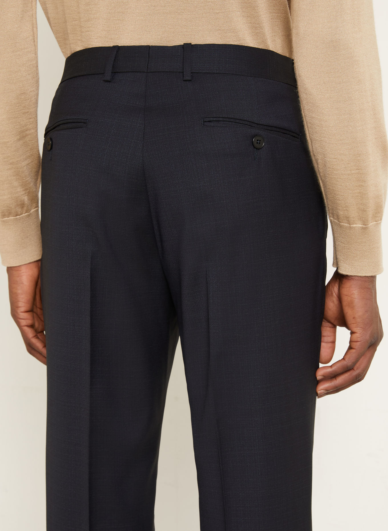 ZEGNA Oblek Extra Slim Fit: TMAVĚ MODRÁ